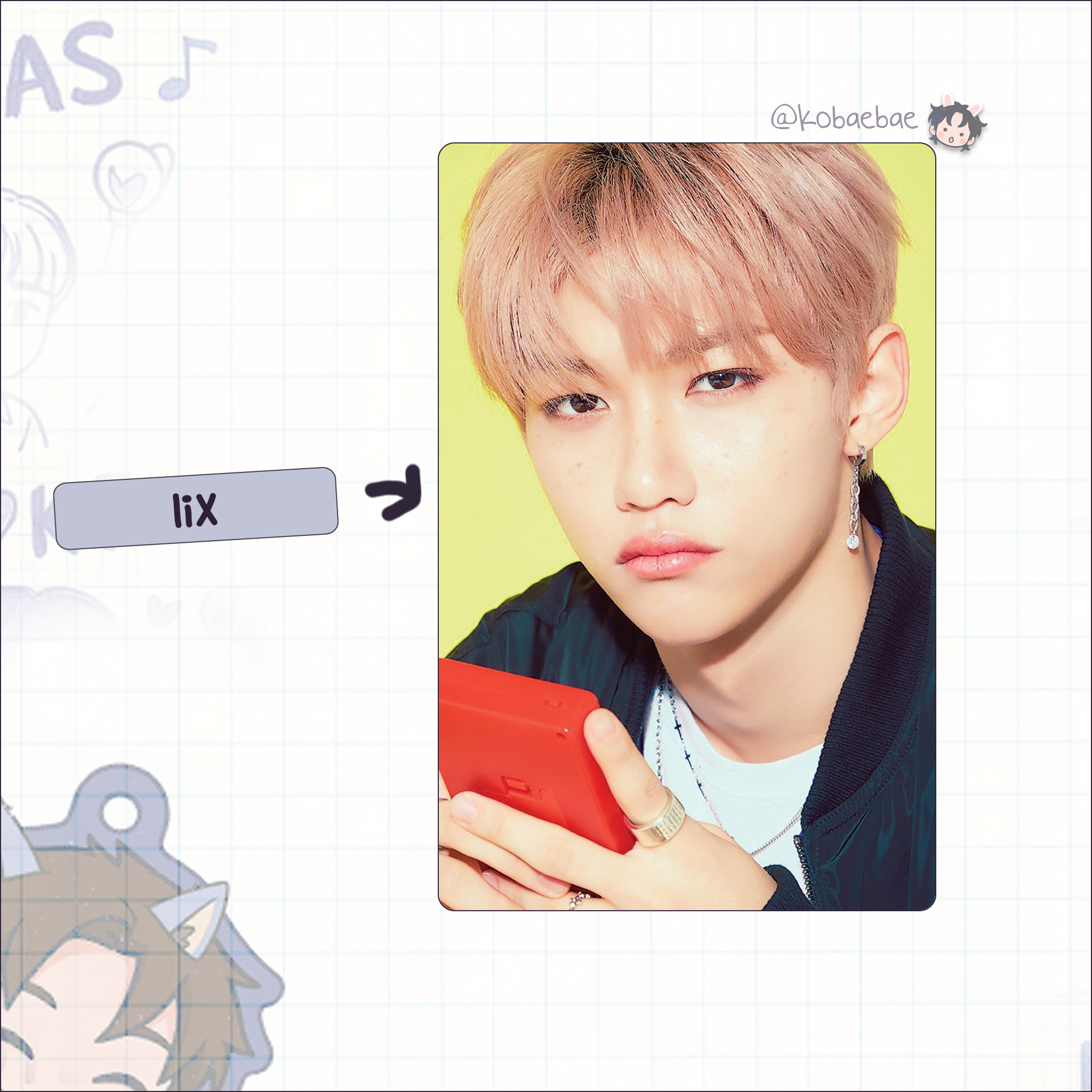Skz - Handmade photocards kpop inspired - Mixtape Gone Day.s set