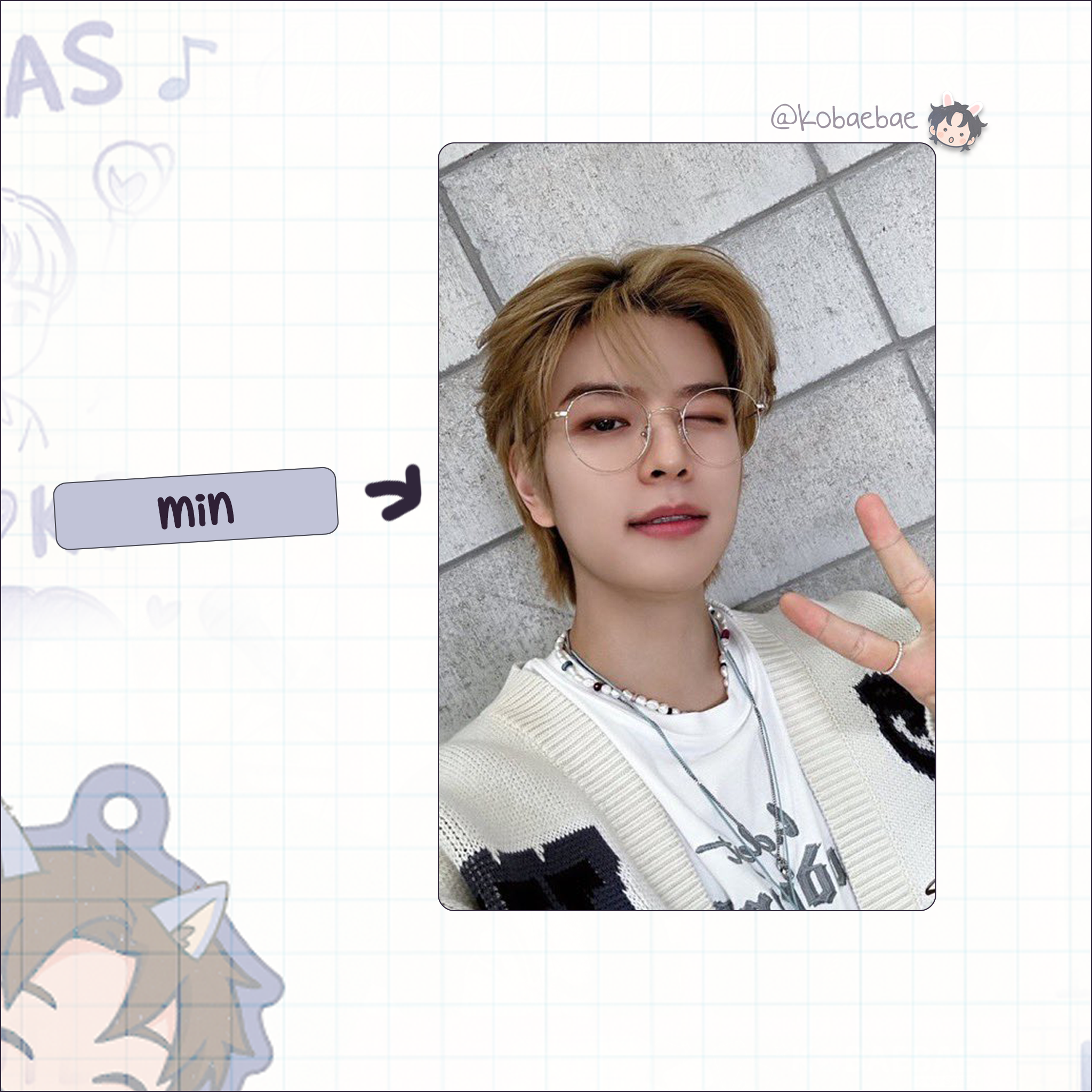Skz - Handmade photocards kpop inspired - Japan Selfie 2024