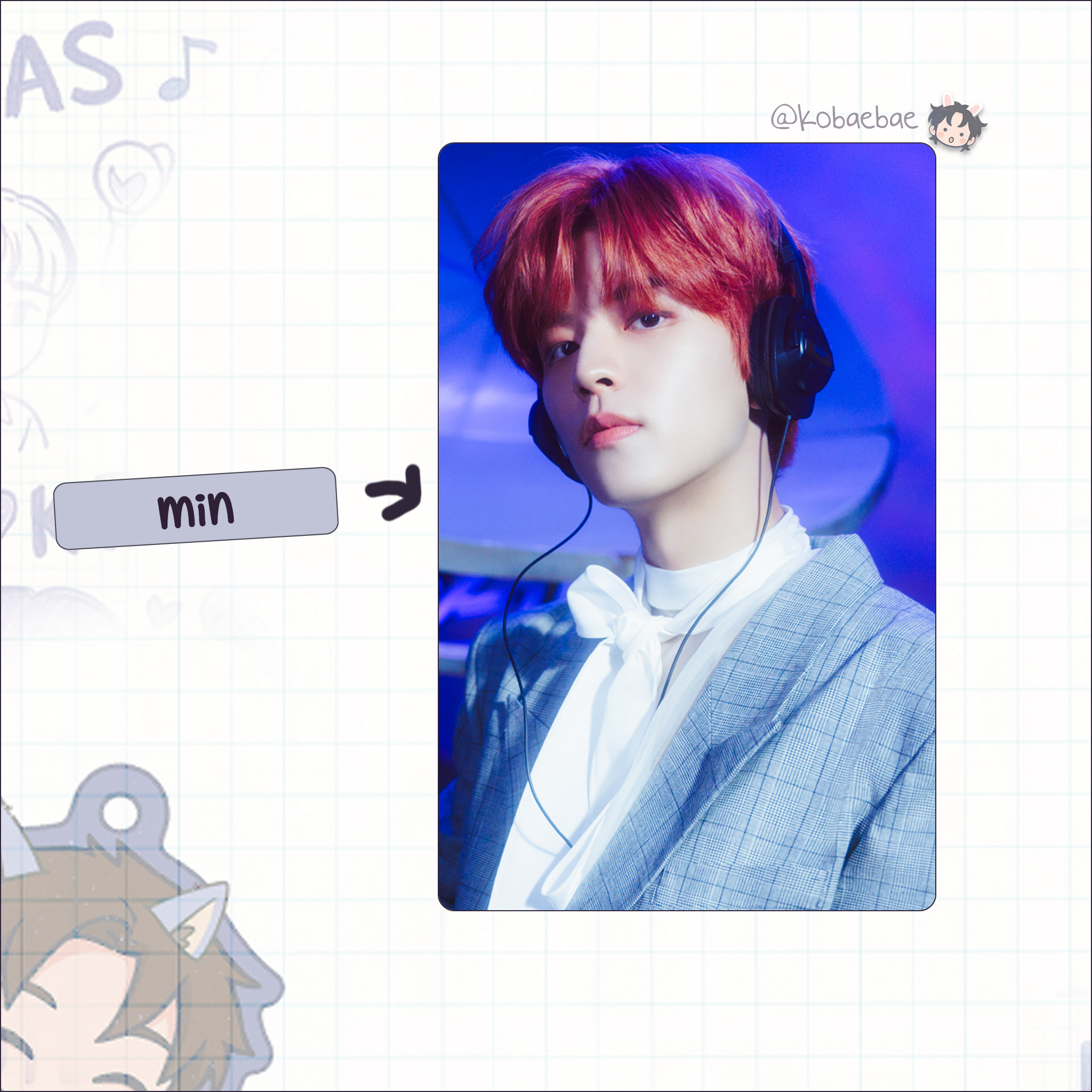 Skz - Rockstar Handmade photocards kpop inspired - Bias set 2