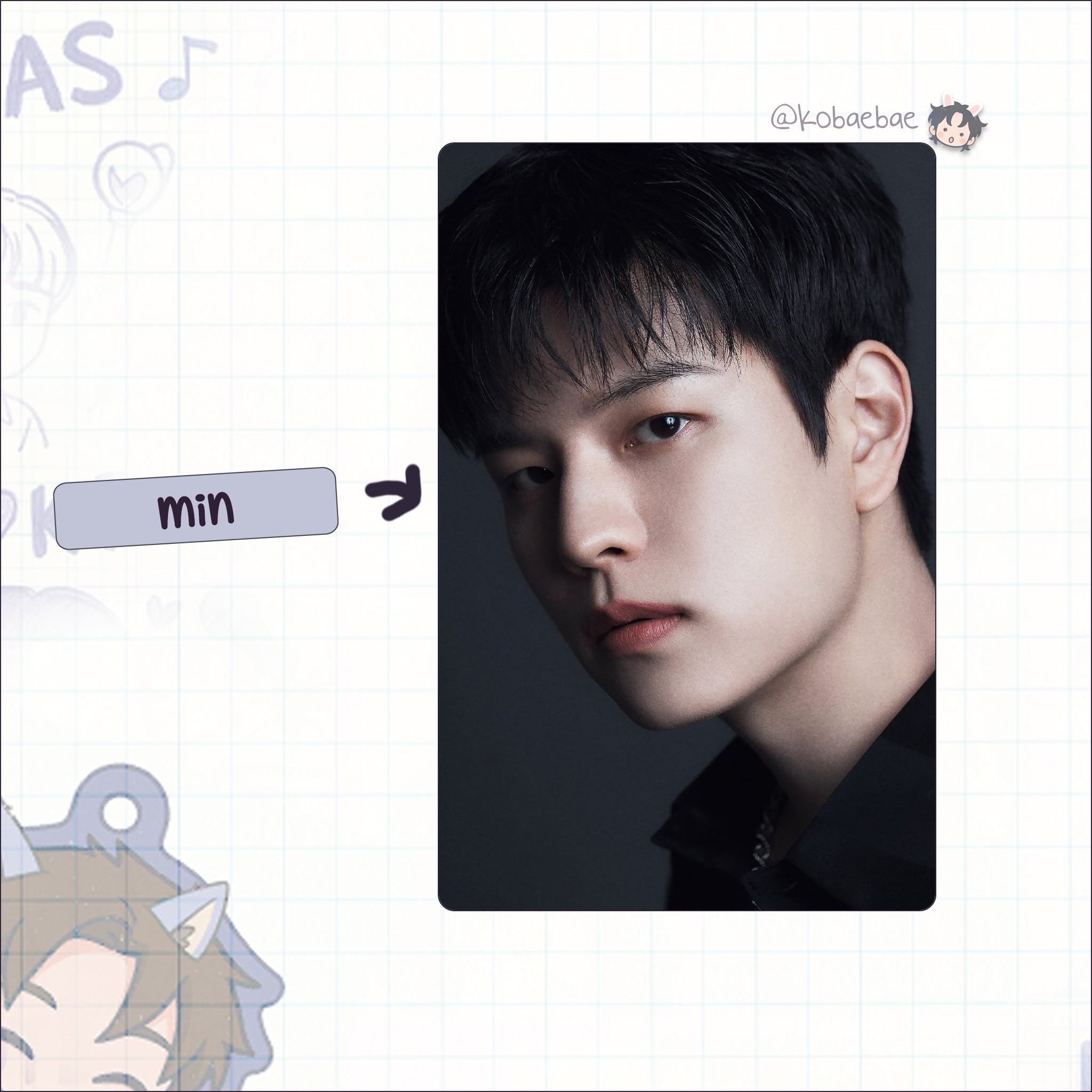 Skz - Di.con Handmade photocards kpop inspired - Bias set