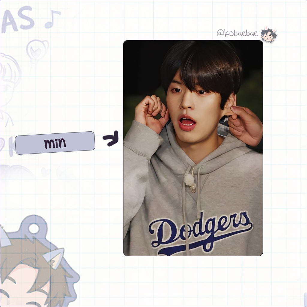 Skz - Funny set Handmade photocards kpop inspired - Bias set