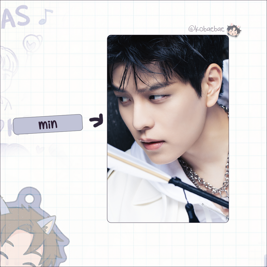 Skz - H.o.p Handmade photocards kpop inspired - Bias set 3