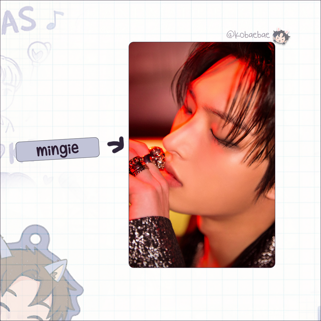 Atz - In your fantasy -  Handmade photocards kpop inspired - Bias set 2