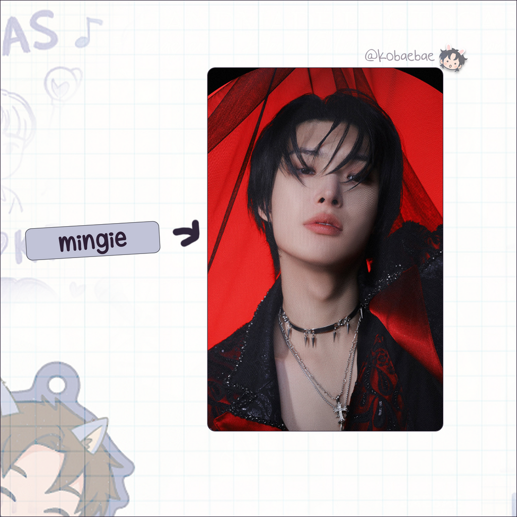 Atz - In your fantasy -  Handmade photocards kpop inspired - Bias set