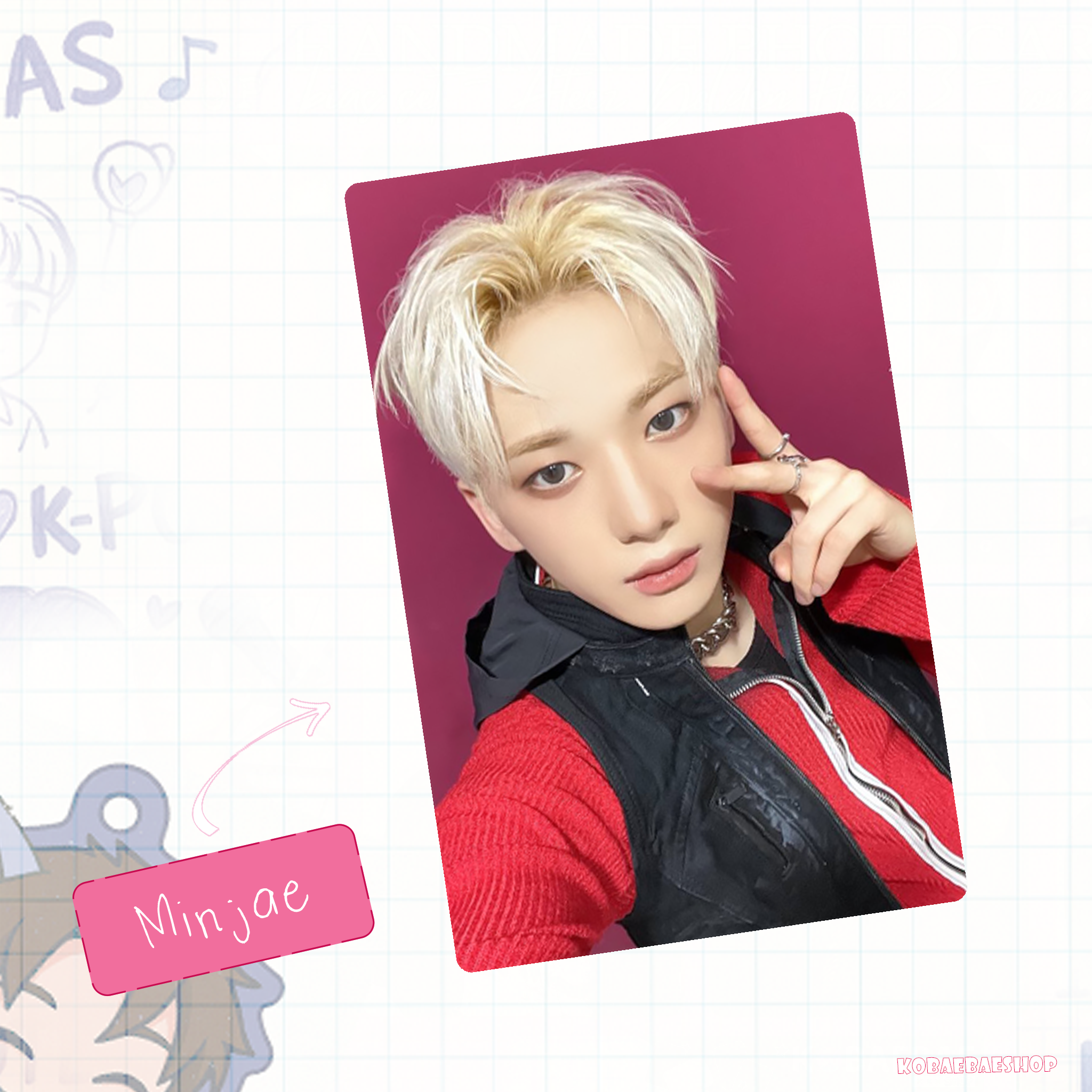 Xkrs OT10 Full Set – Handmade Kpop Inspired Photocards (Pack 1)