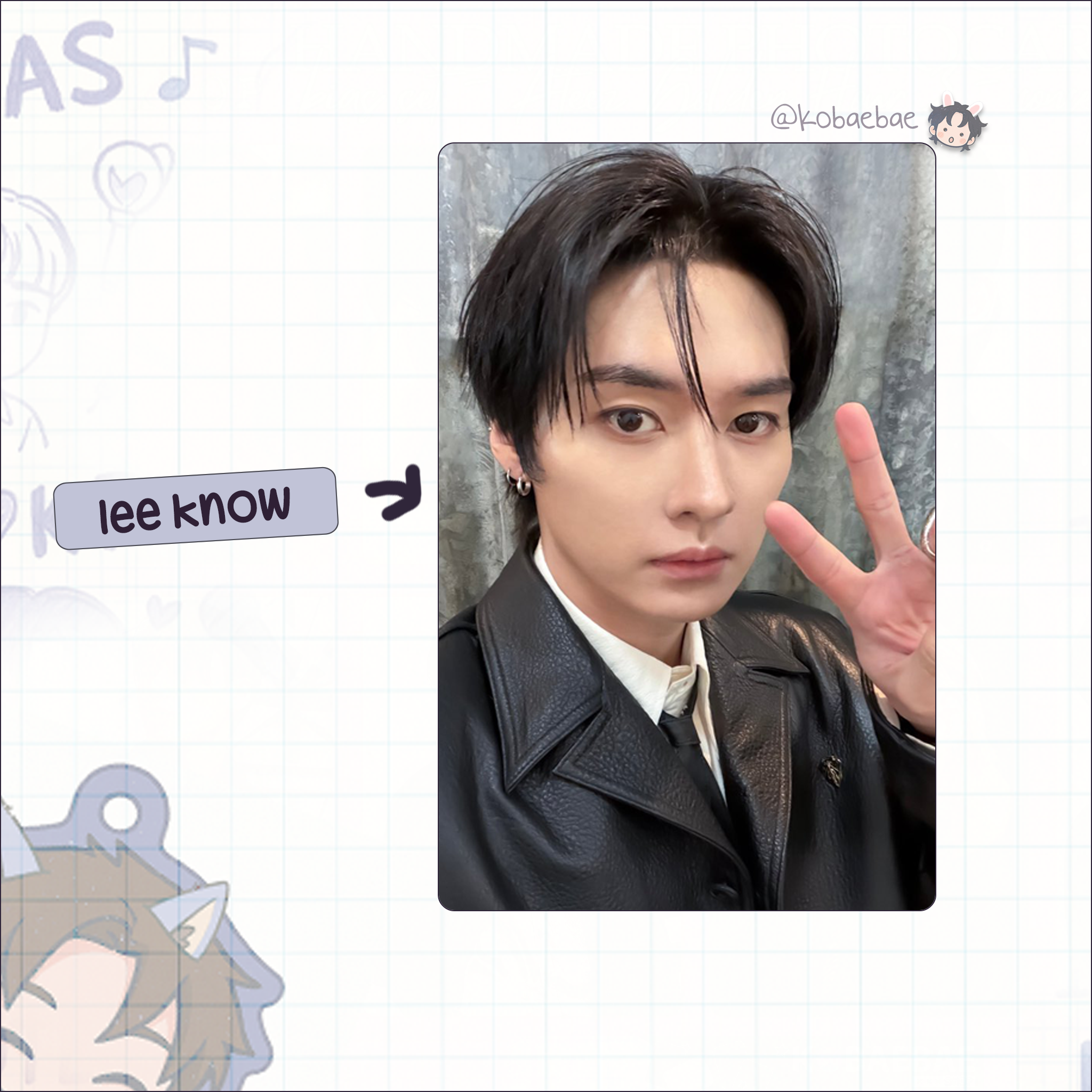 Skz (Stray Kids) - 8th Anniversary handmade photocards kpop inspired - bias set