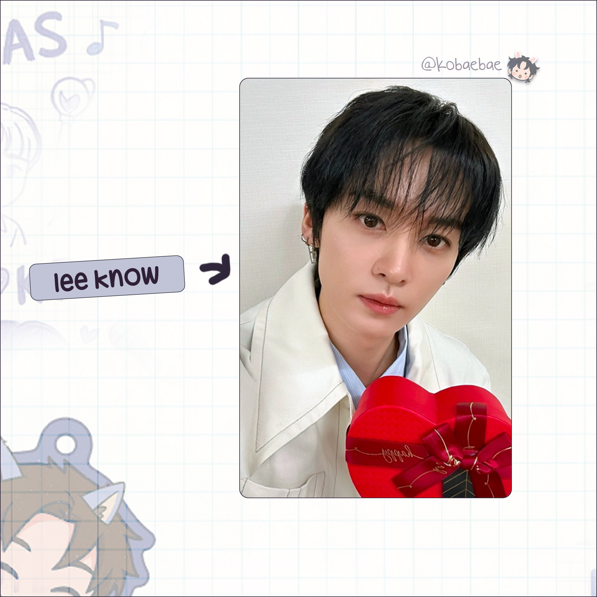 Stray Kids - Be my Valentine handmade photocards kpop inspired - bias set 2026