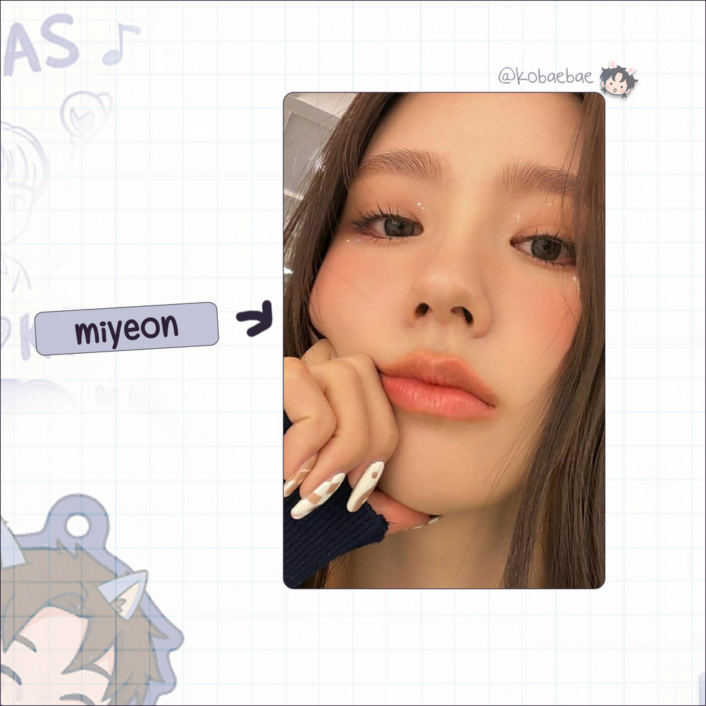 Idle - handmade photocards kpop inspired - Random set 1