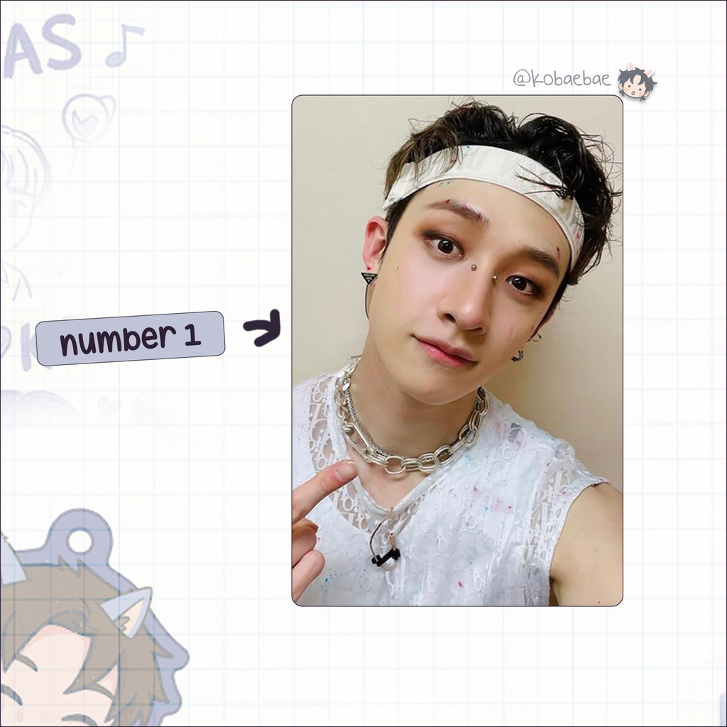 Skz - Channie handmade photocards kpop inspired - Set 1