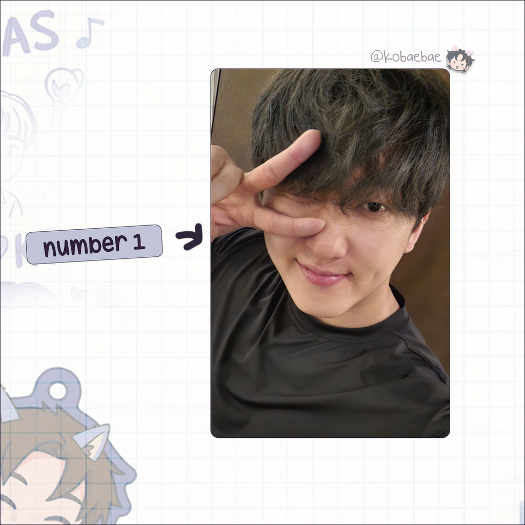 Skz (Stray Kids) - Changbin handmade photocards kpop inspired - Set 10
