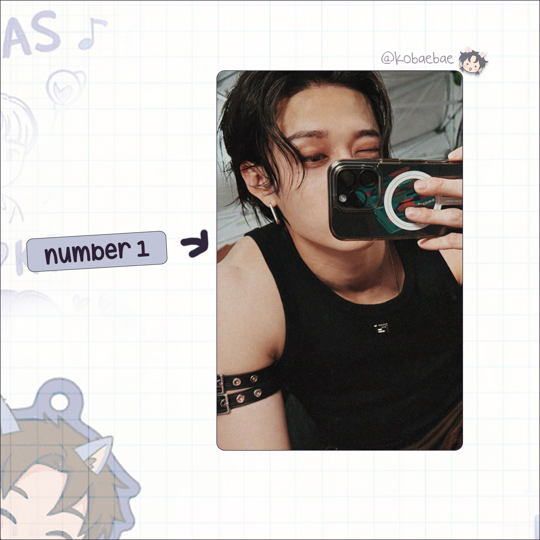 Skz - Chan handmade photocards kpop inspired - Set 2