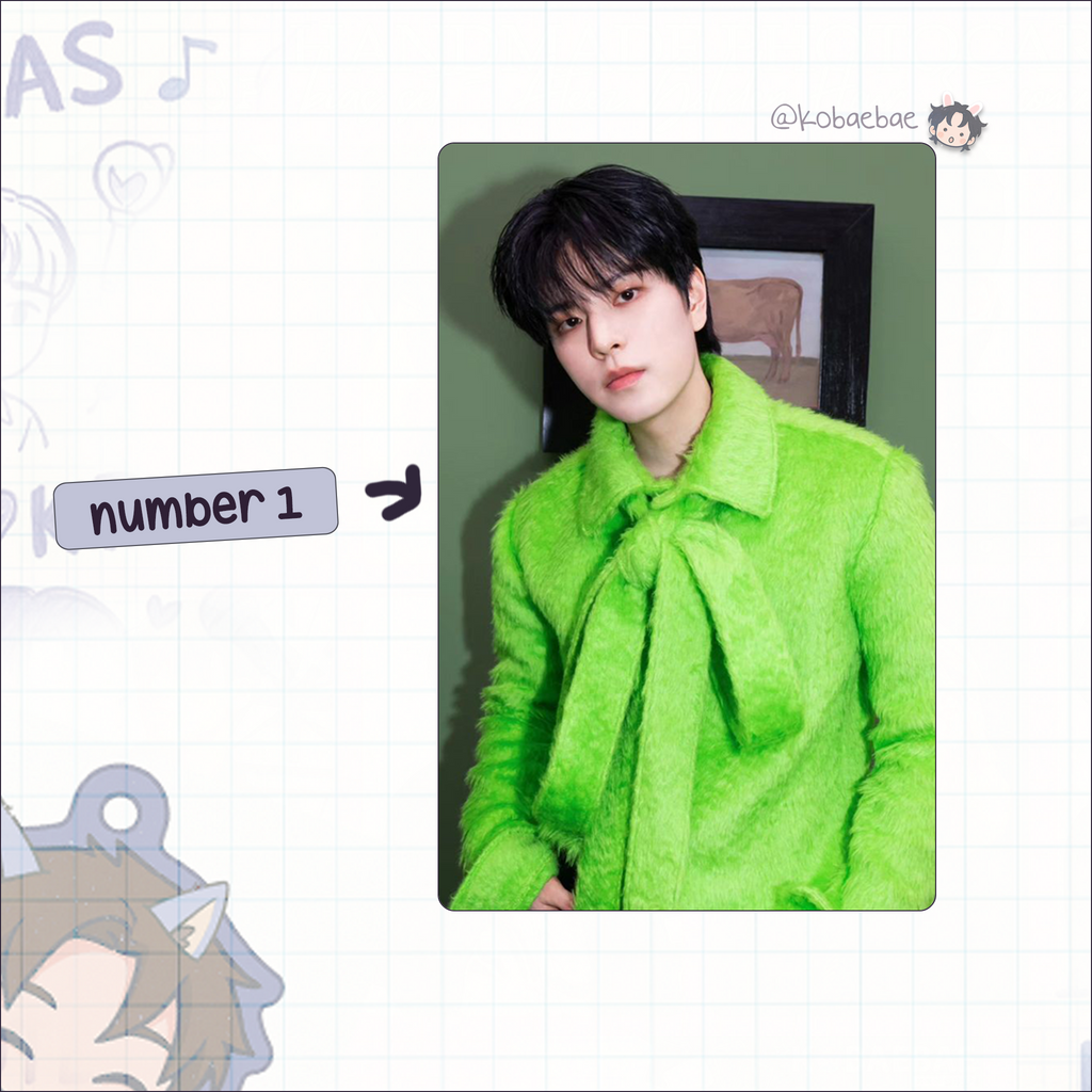 Skz (Stray Kids) - Seungmin handmade photocards kpop inspired - Set 9