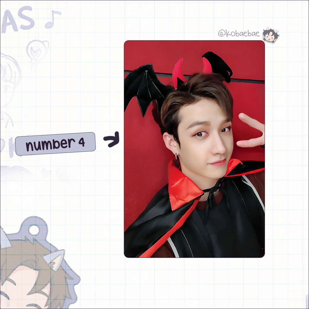 Skz - Channie handmade photocards kpop inspired - Set 1