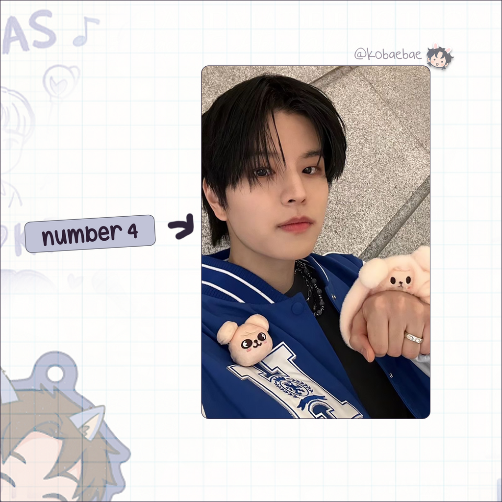 Skz (Stray Kids) - Seungmin handmade photocards kpop inspired - Set 9