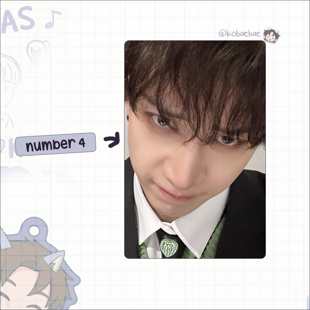 Skz (Stray Kids) - Chan handmade photocards kpop inspired - Set 8