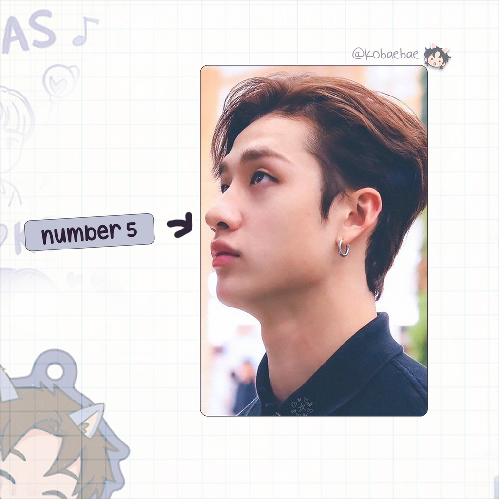 Stray Kids (Skz) - Chan Handmade photocards kpop inspired - Bias set 7