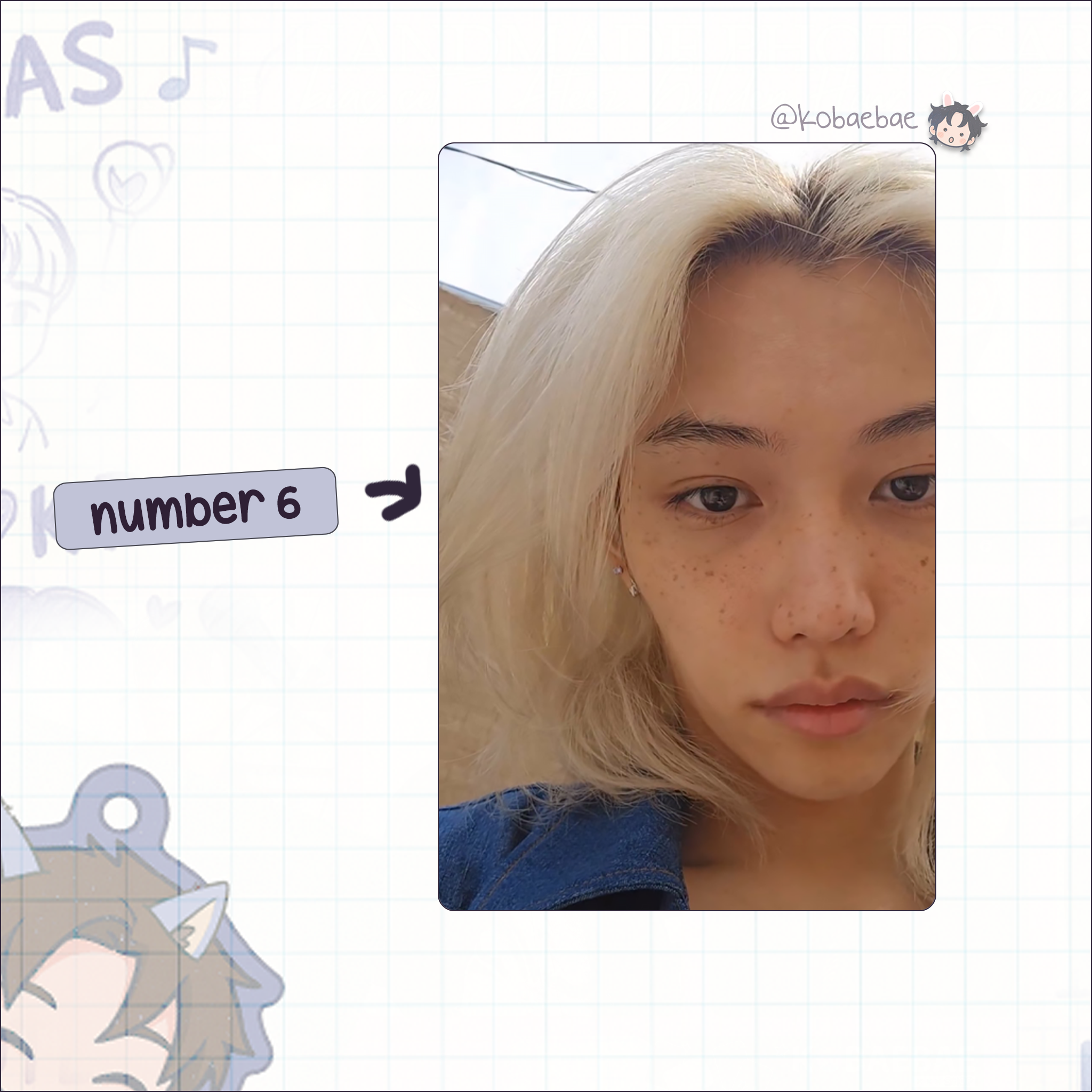Skz (Stray Kids) - Felix handmade photocards kpop inspired - Set 10