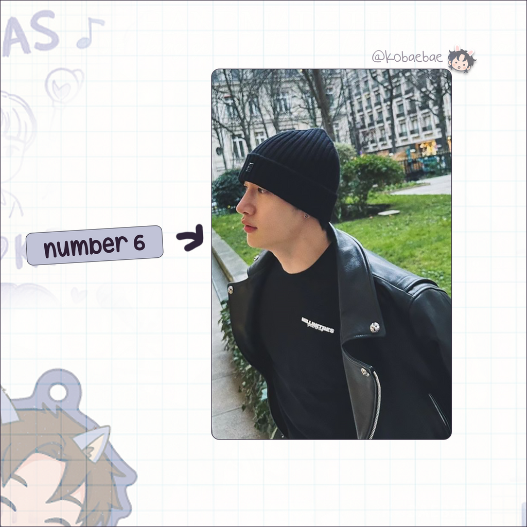 Skz (Stray Kids) - Chan handmade photocards kpop inspired - Set 6