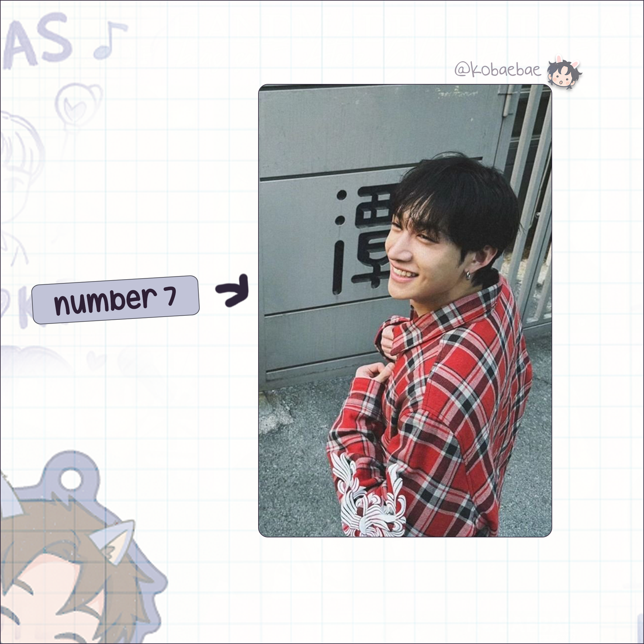 Skz (Stray Kids) - Chan handmade photocards kpop inspired - Set 8