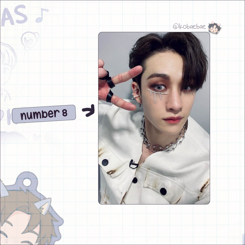 Skz - Channie handmade photocards kpop inspired - Set 1