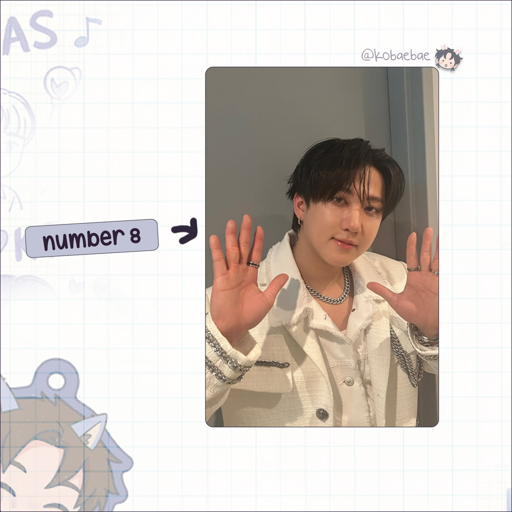 Skz (Stray Kids) - Changbin handmade photocards kpop inspired - Set 10
