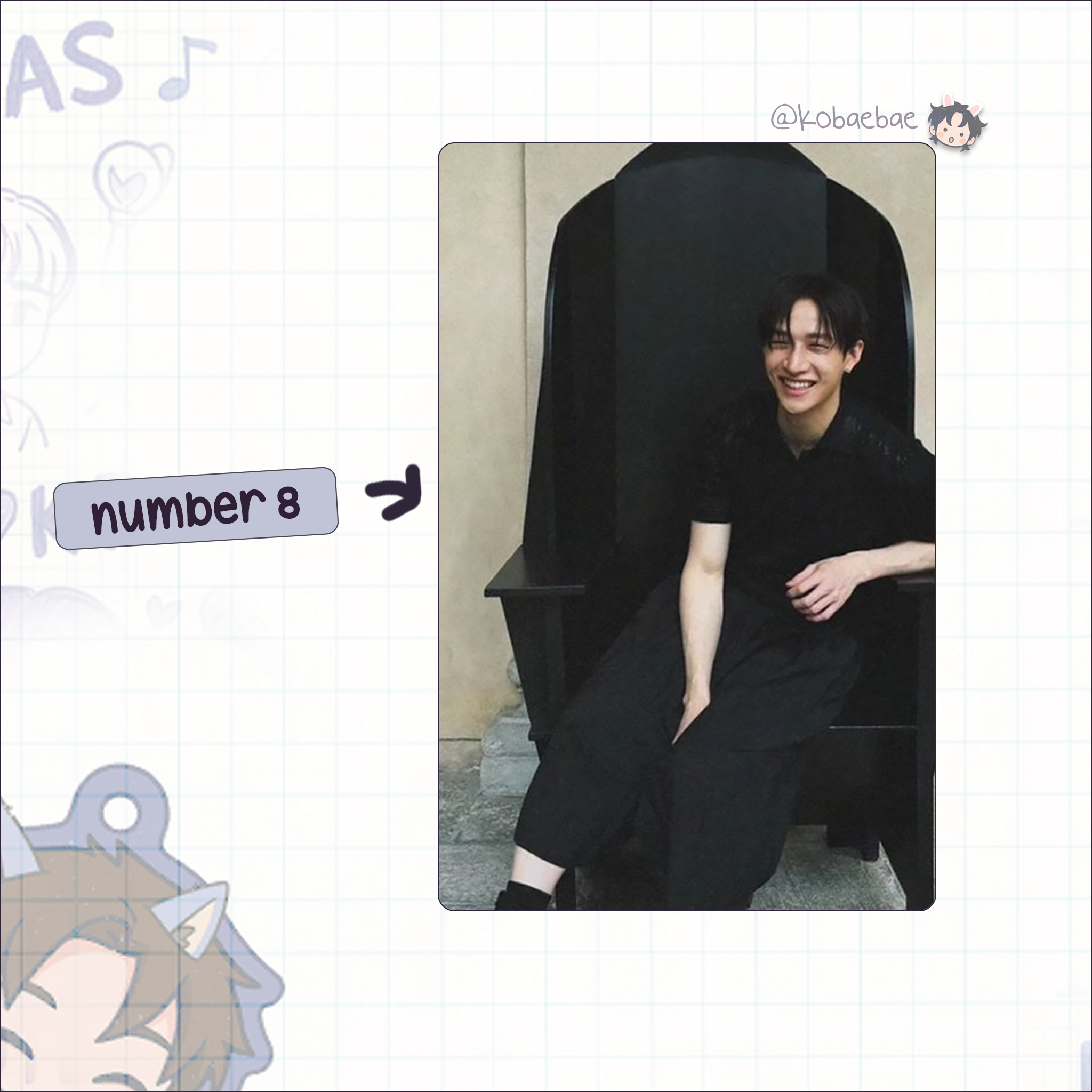 Stray Kids (Skz) - Chan Handmade photocards kpop inspired - Bias set 5