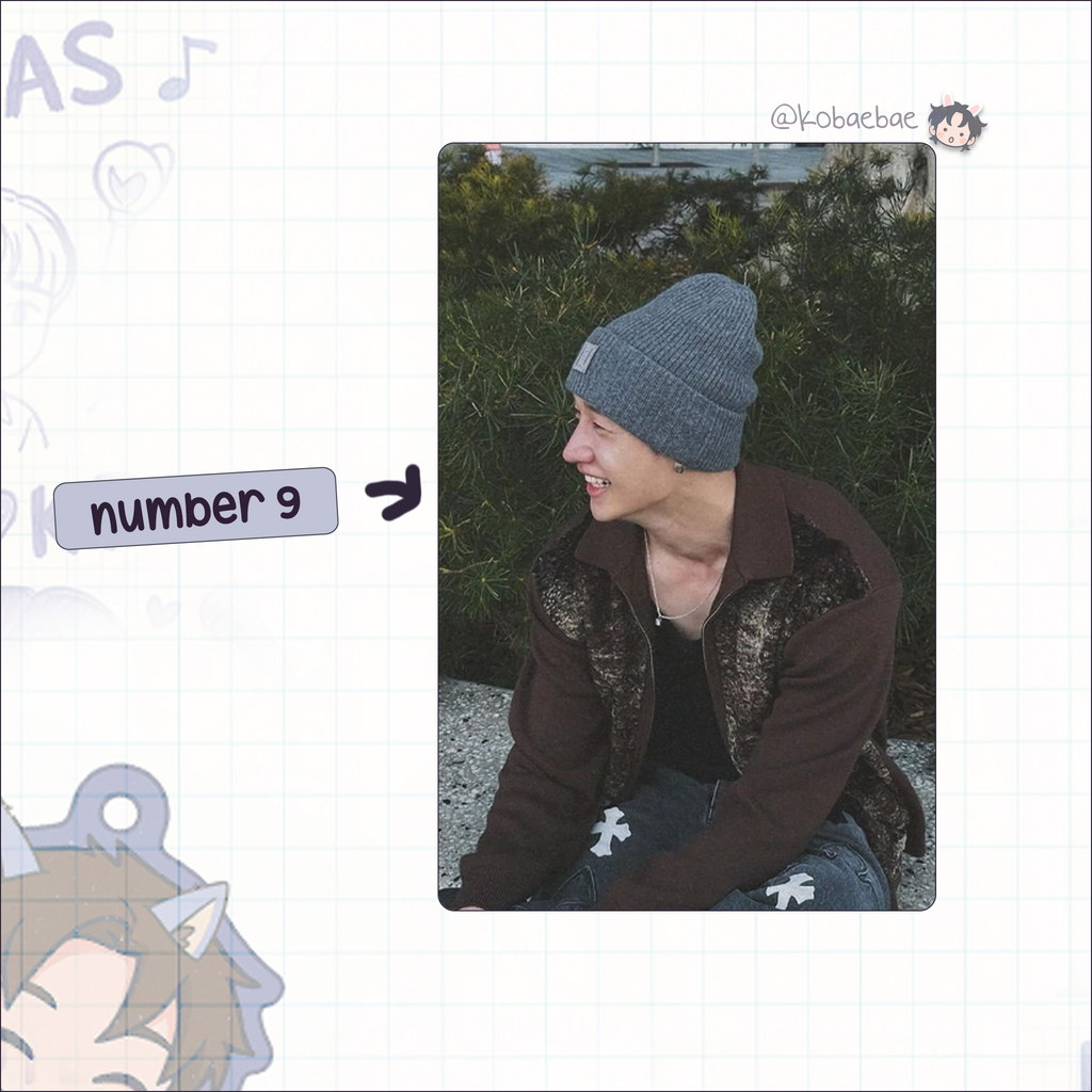 Skz (Stray Kids) - Bang Chan handmade photocards kpop inspired - Set 10