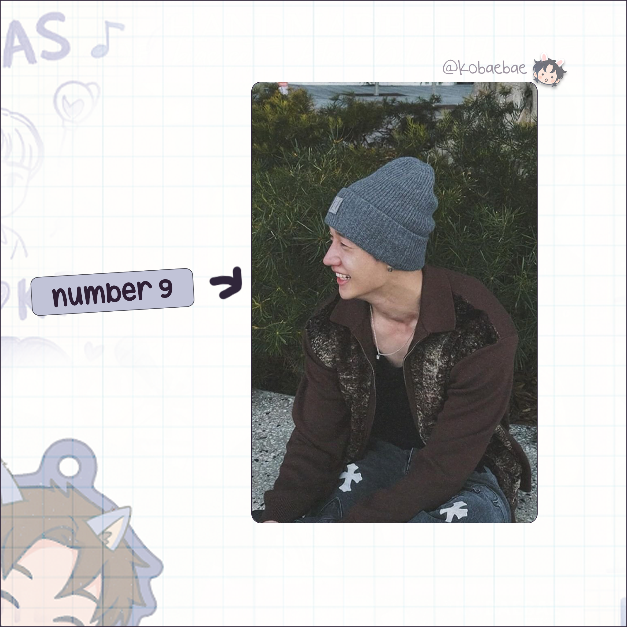 Skz (Stray Kids) - Bang Chan handmade photocards kpop inspired - Set 10