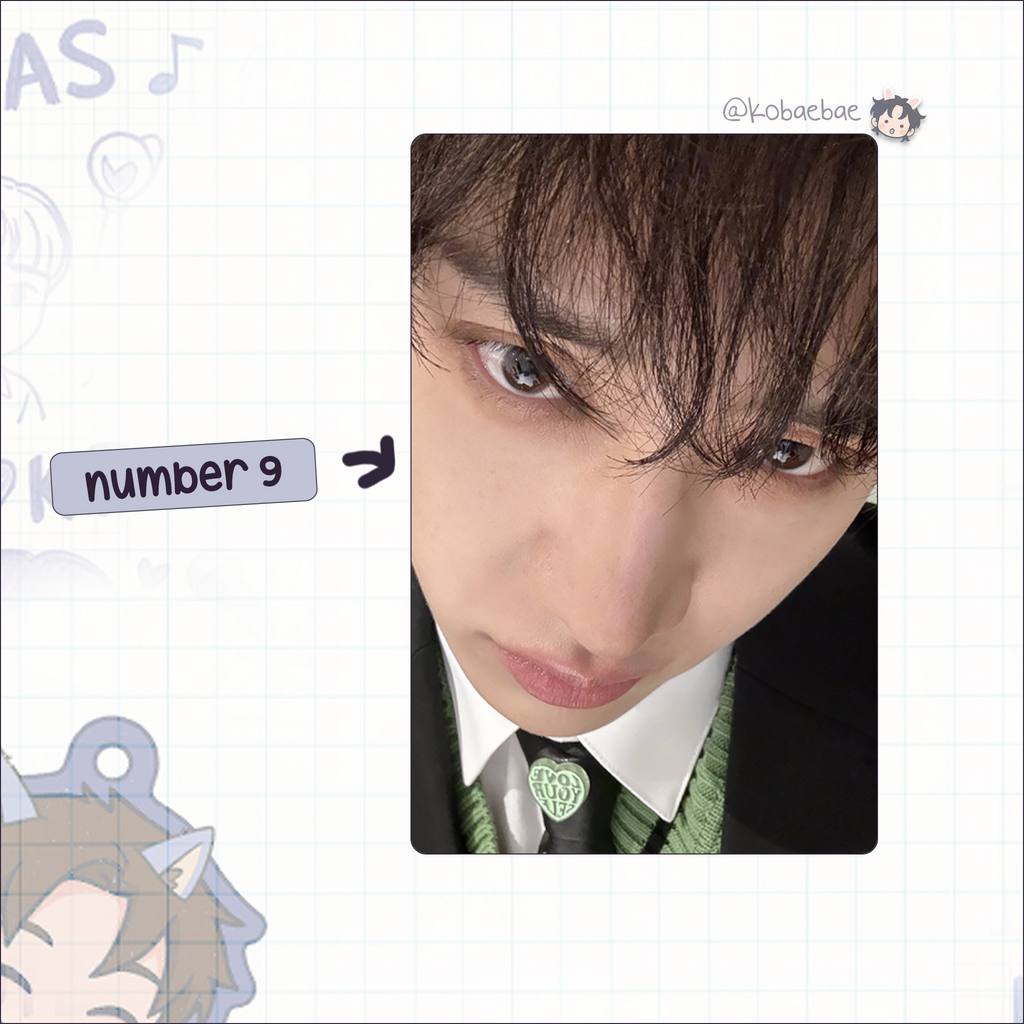 Skz (Stray Kids) - Chan handmade photocards kpop inspired - Set 8