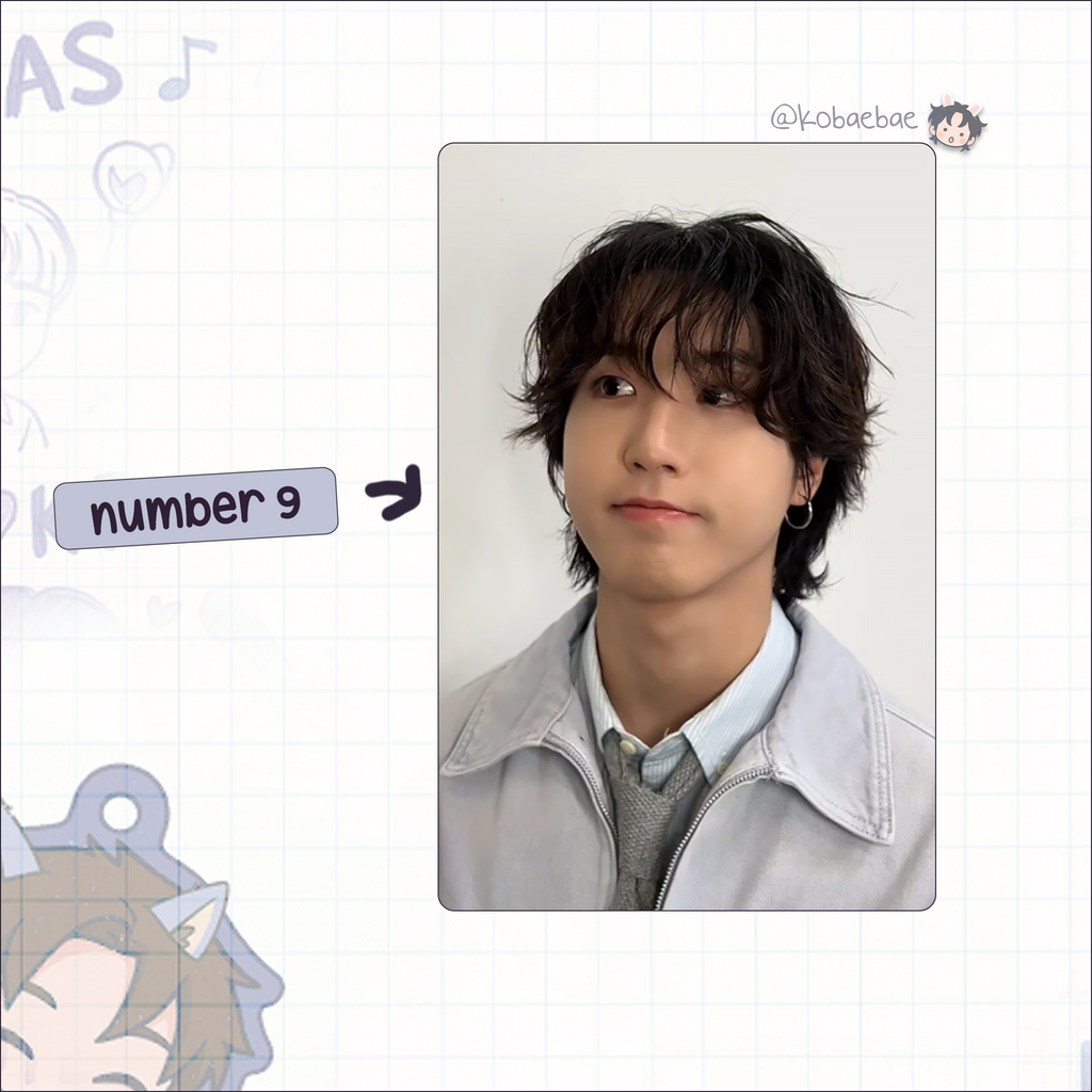 Skz (Stray Kids) - Han handmade photocards kpop inspired - Set 10