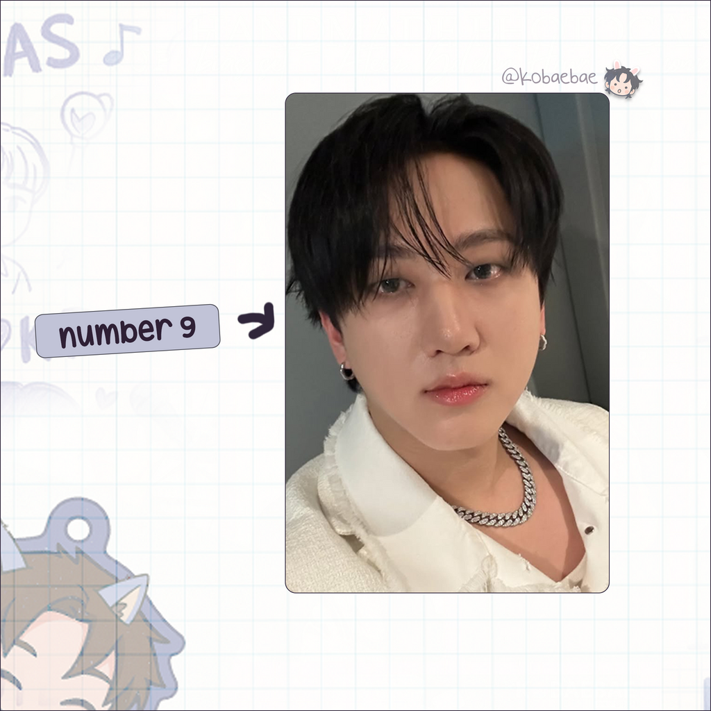 Skz (Stray Kids) - Changbin handmade photocards kpop inspired - Set 10