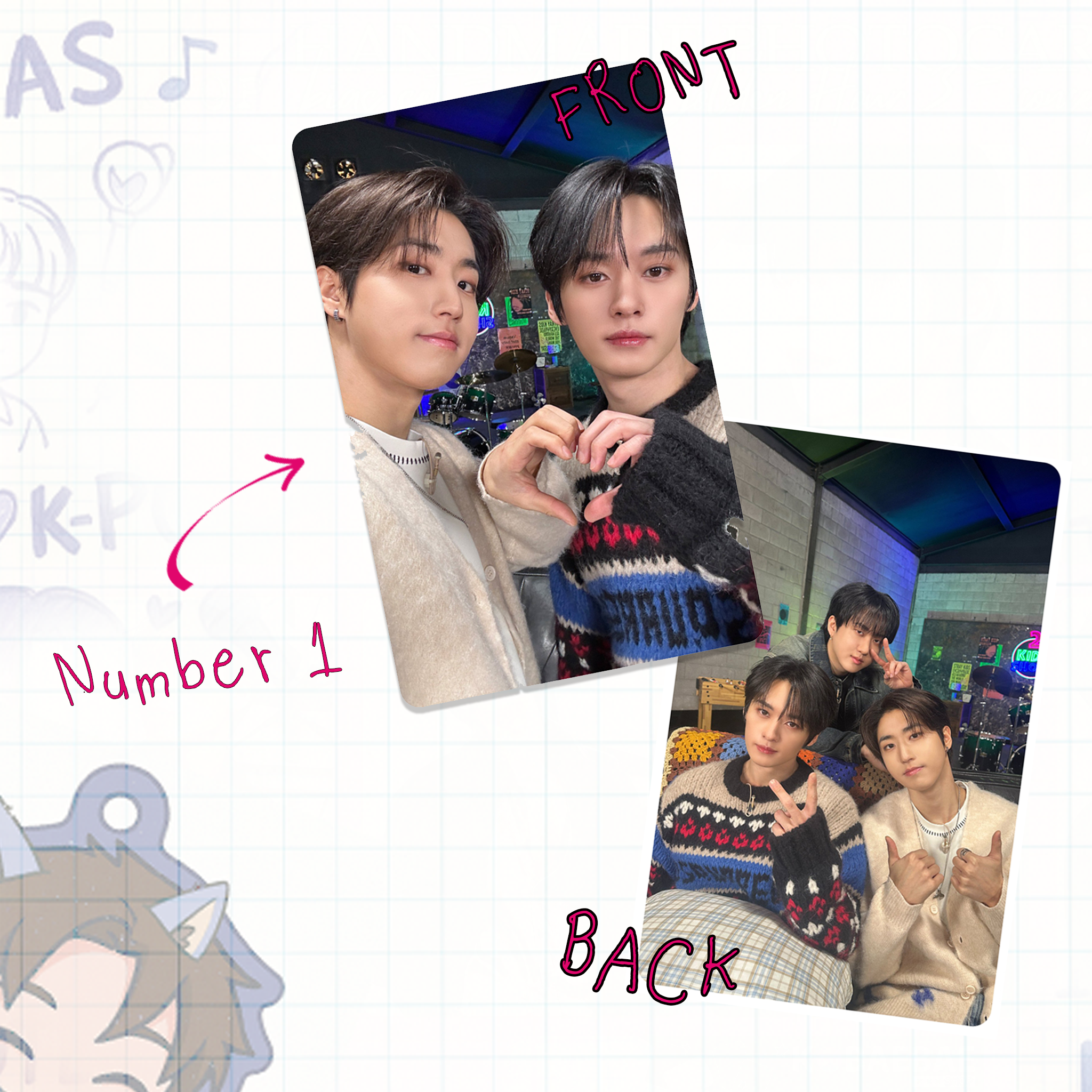 Skz - OT8 handmade 2kids room - set 1