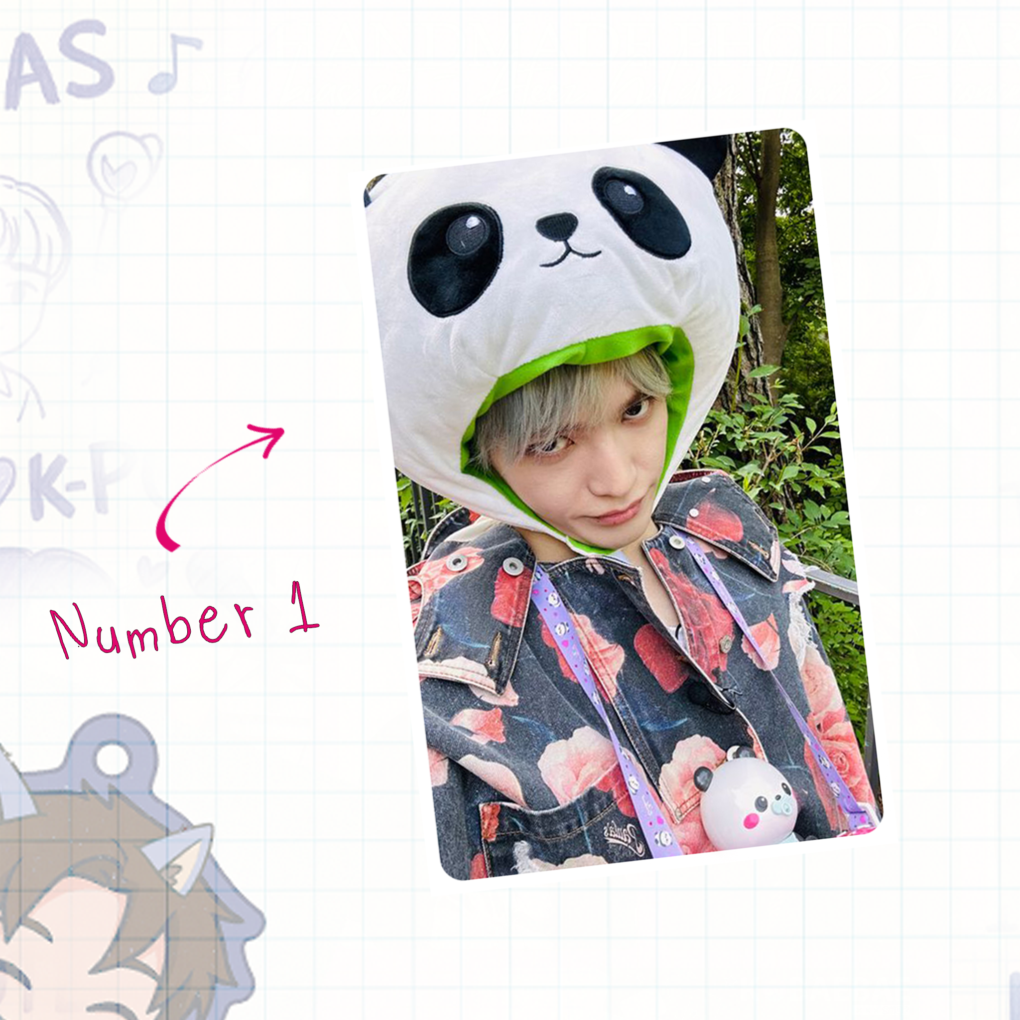 NeoUnit - Tae handmade photocards kpop inspired - Set 1