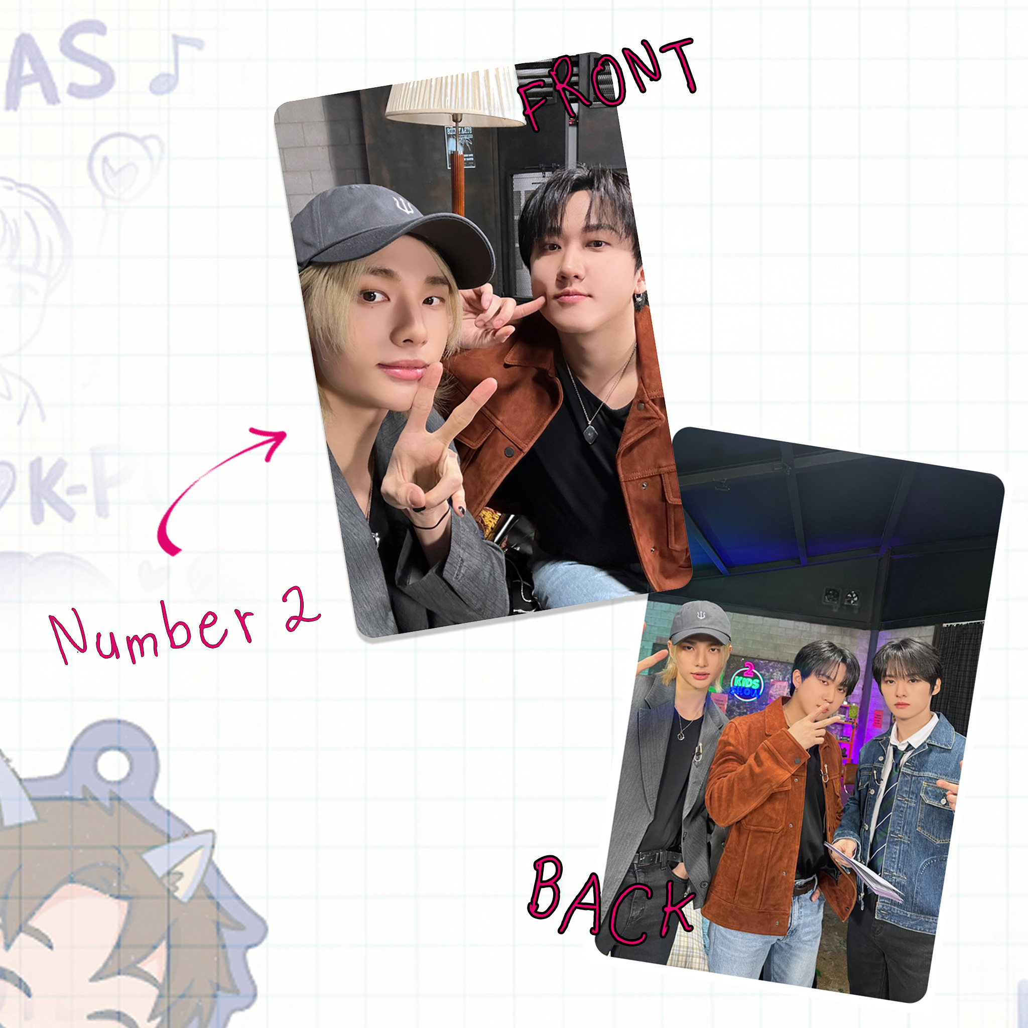 Skz - OT8 handmade 2kids room - set 1