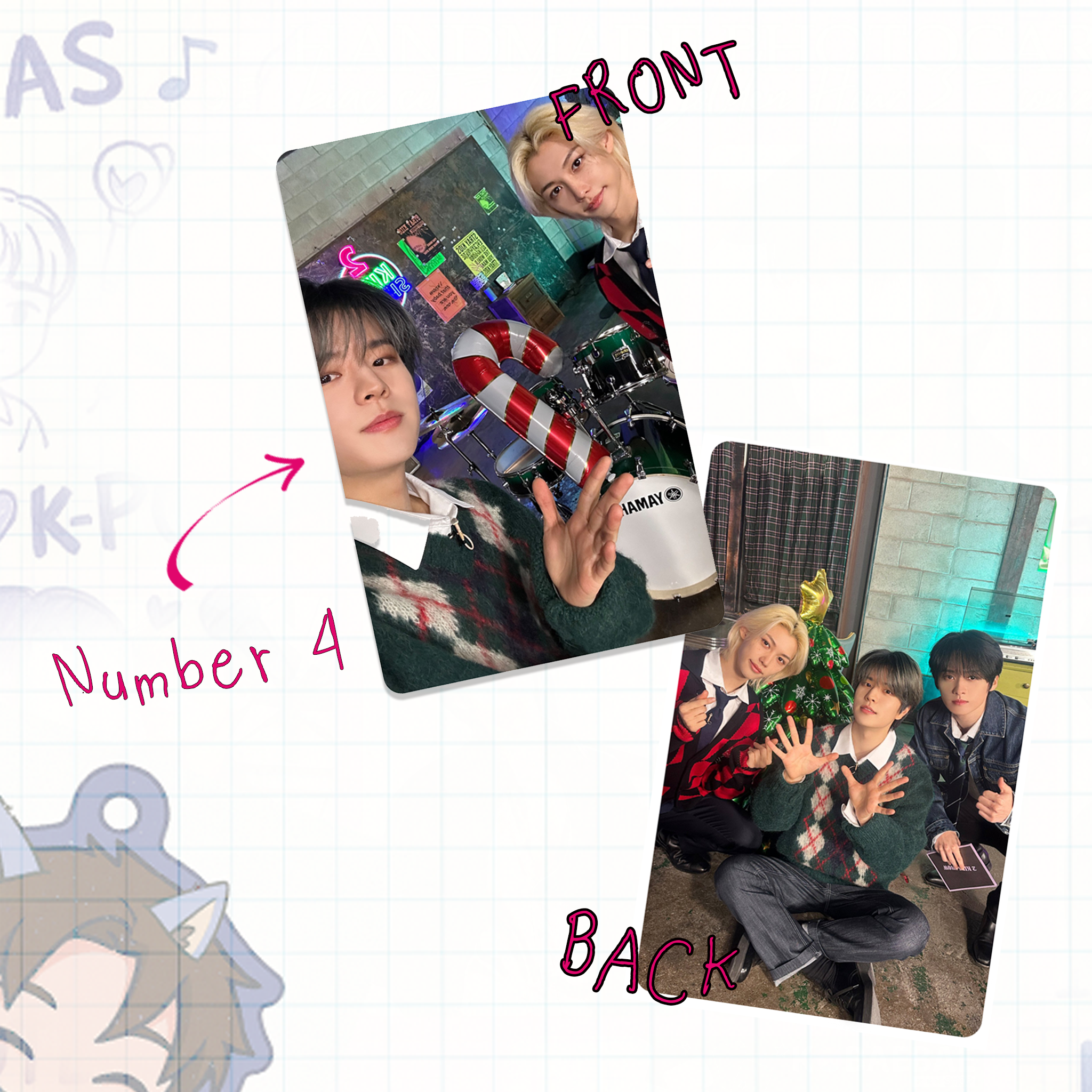 Skz - OT8 handmade 2kids room - set 1