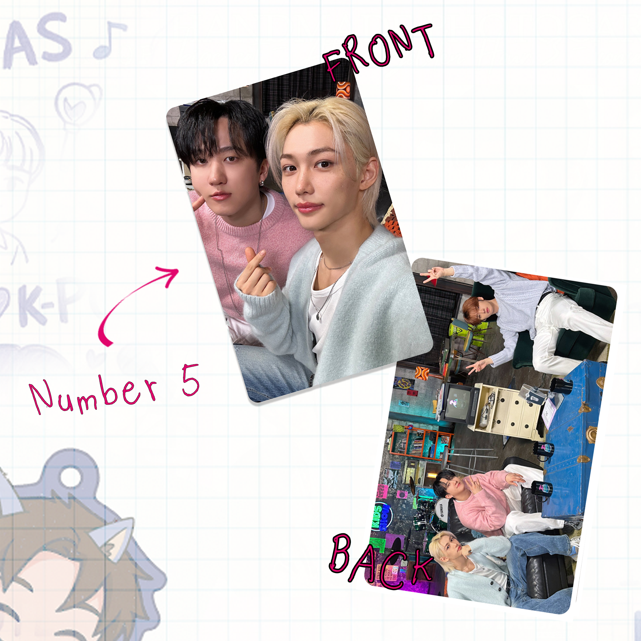 Skz - OT8 handmade 2kids room - set 1