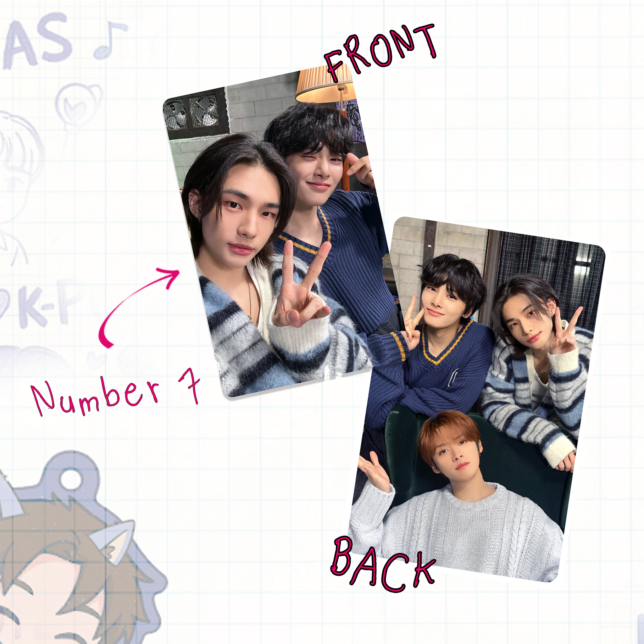 Skz - OT8 handmade 2kids room - set 1