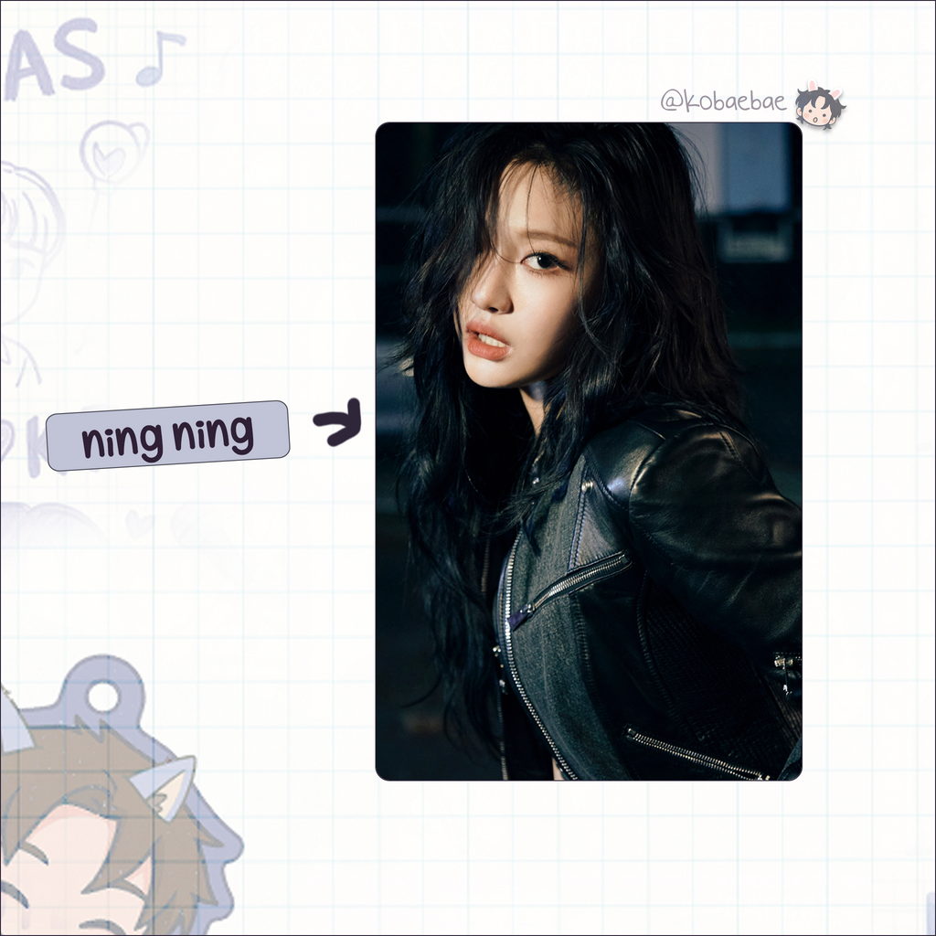 Aespa - Drama handmade photocards kpop inspired - set 2