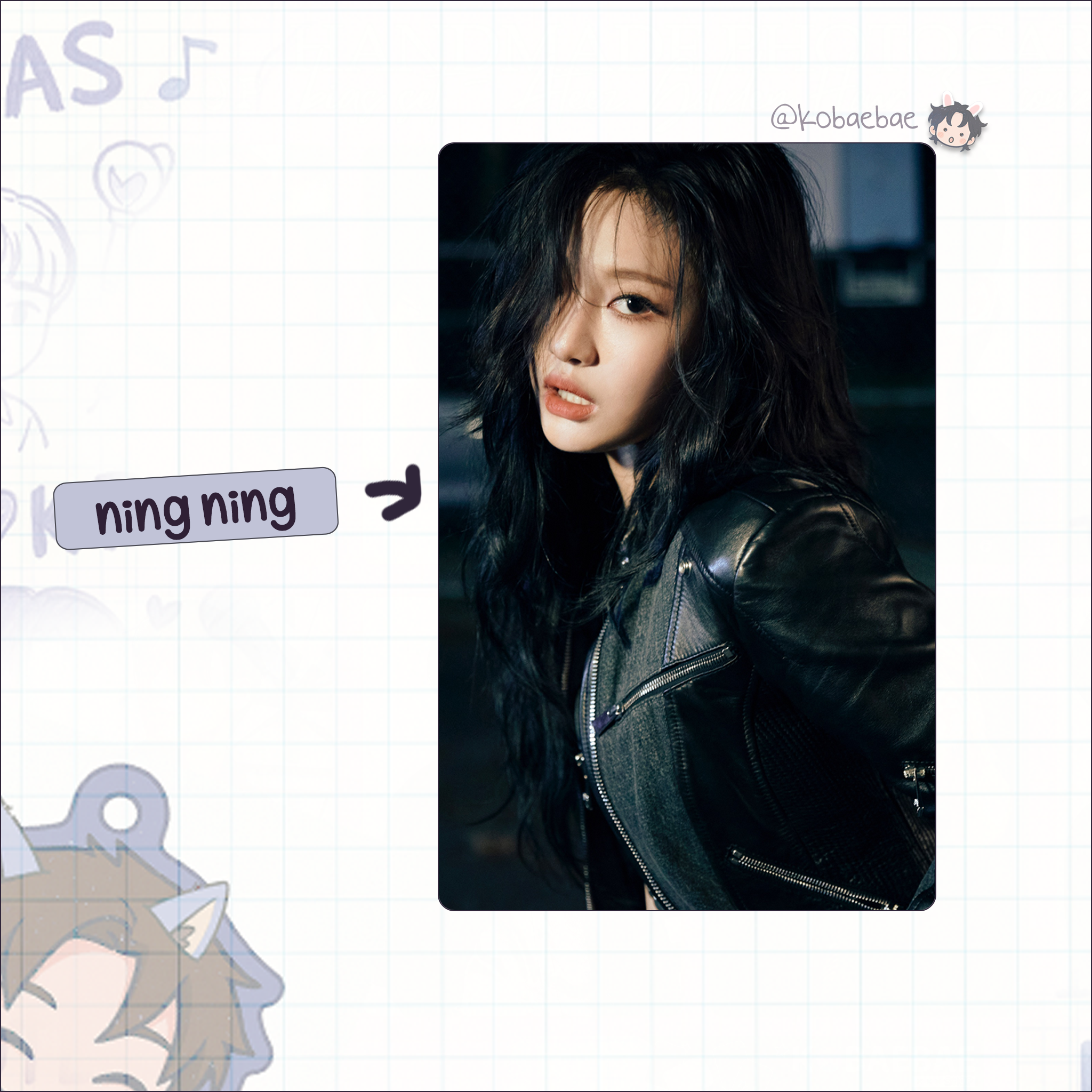 Aespa - Drama handmade photocards kpop inspired - set 2