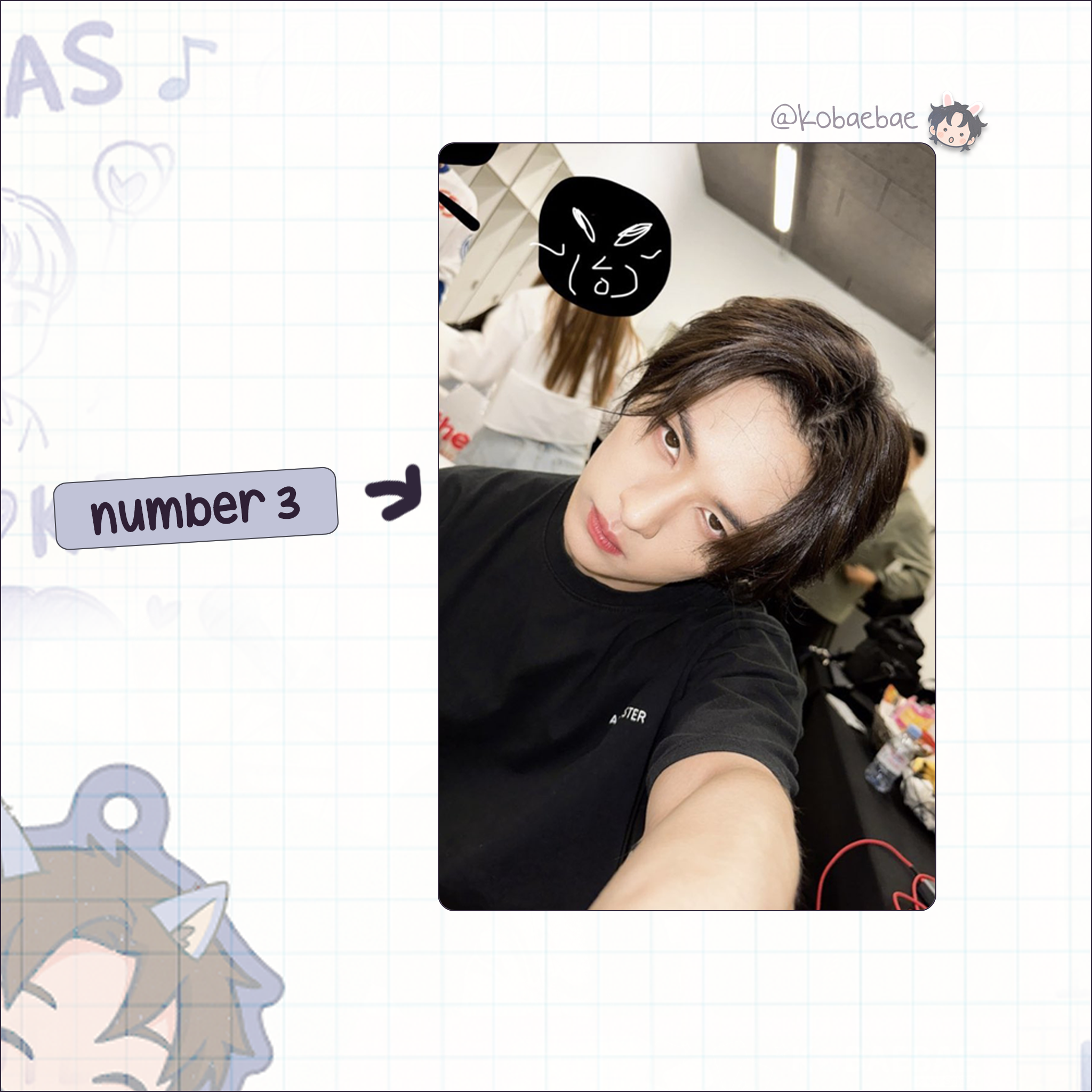 Skz (Stray Kids) - Lee Know handmade photocards kpop inspired - Set 10