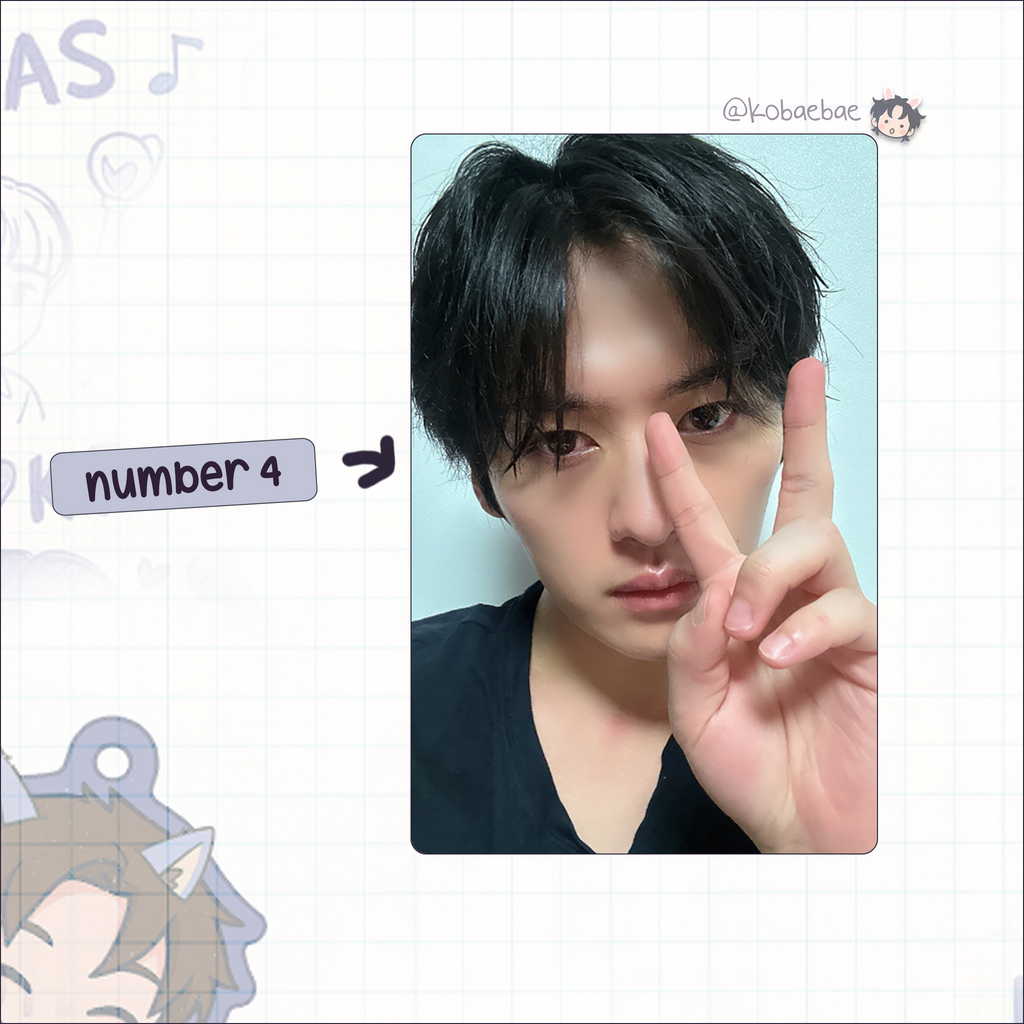 Skz (Stray Kids) - Lee Know handmade photocards kpop inspired - Set 10