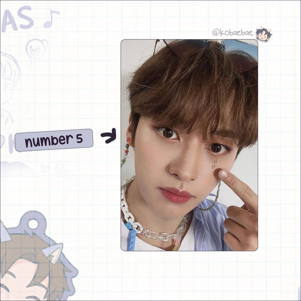 Skz (Stray Kids) - Lee Know handmade photocards kpop inspired - Set 10