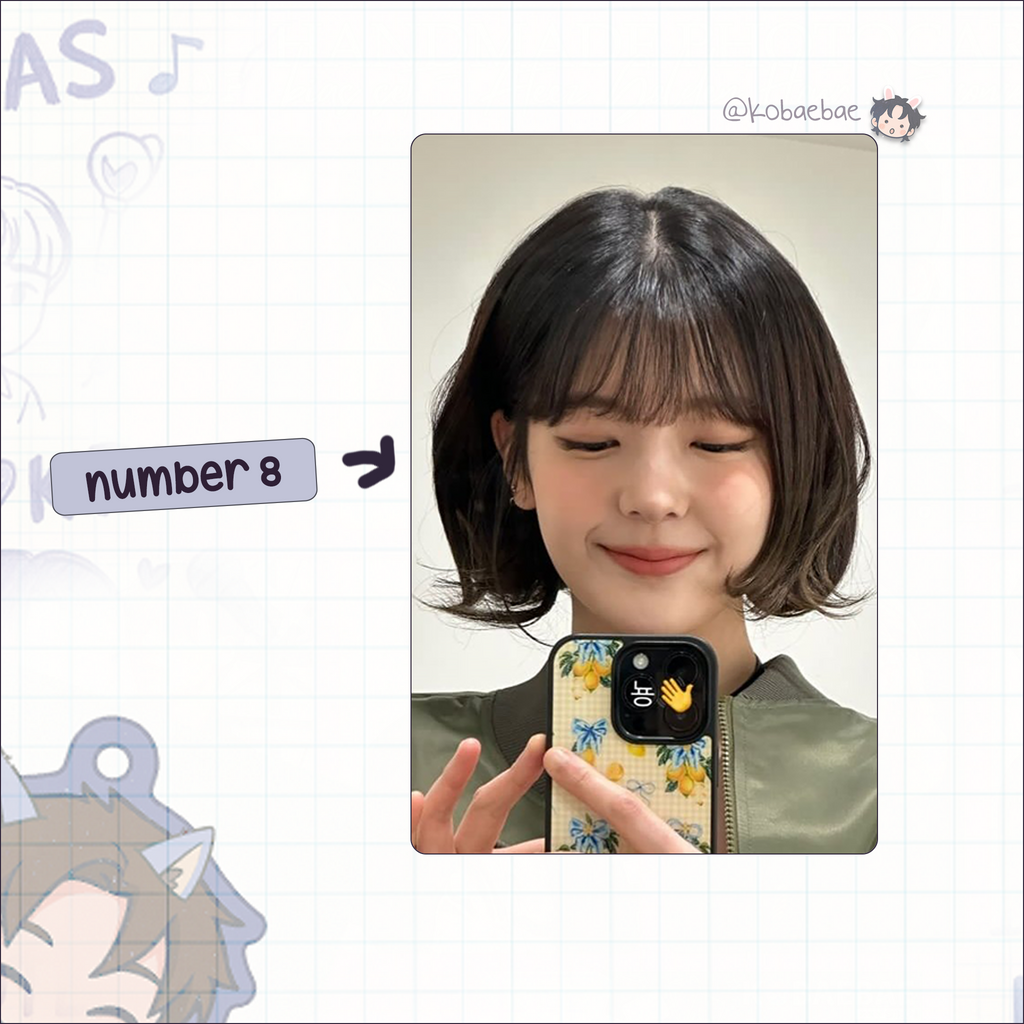 Itzy - Lia handmade photocards kpop inspired - Set 3