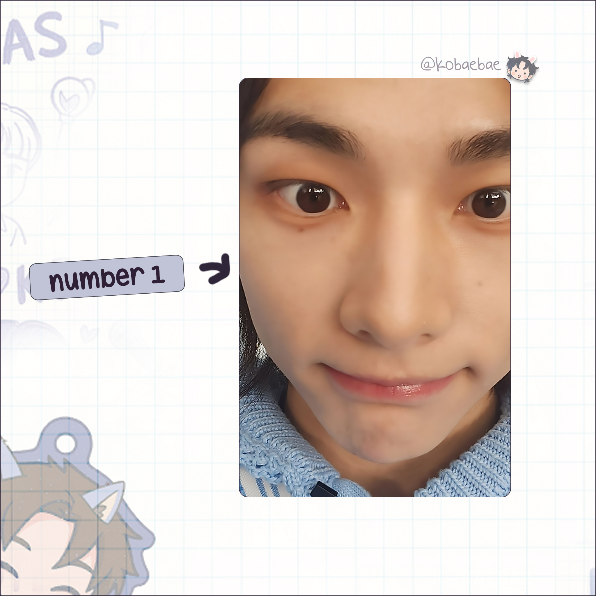 Stray Kids (Skz) - Hyune Handmade photocards kpop inspired - Bias set 7
