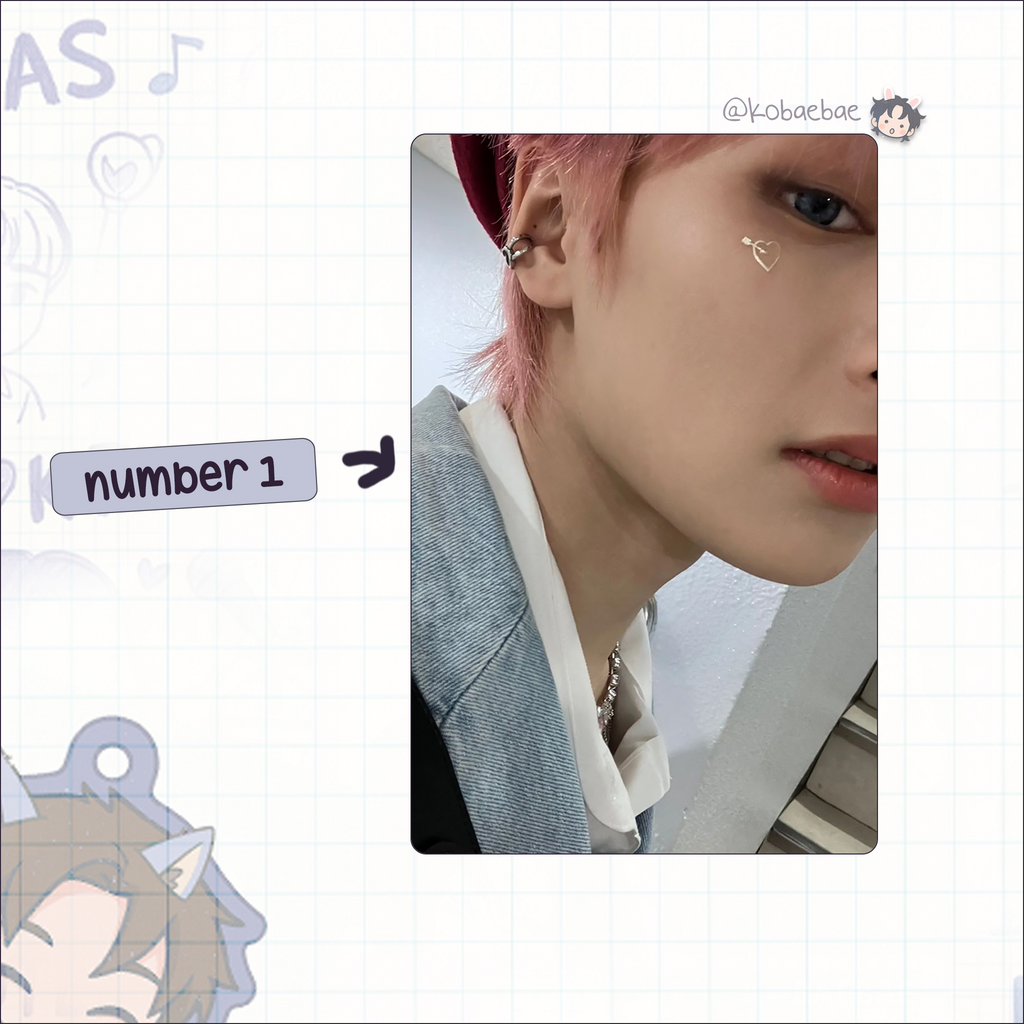 Skz (Stray Kids) - IN handmade photocards kpop inspired - Set 9