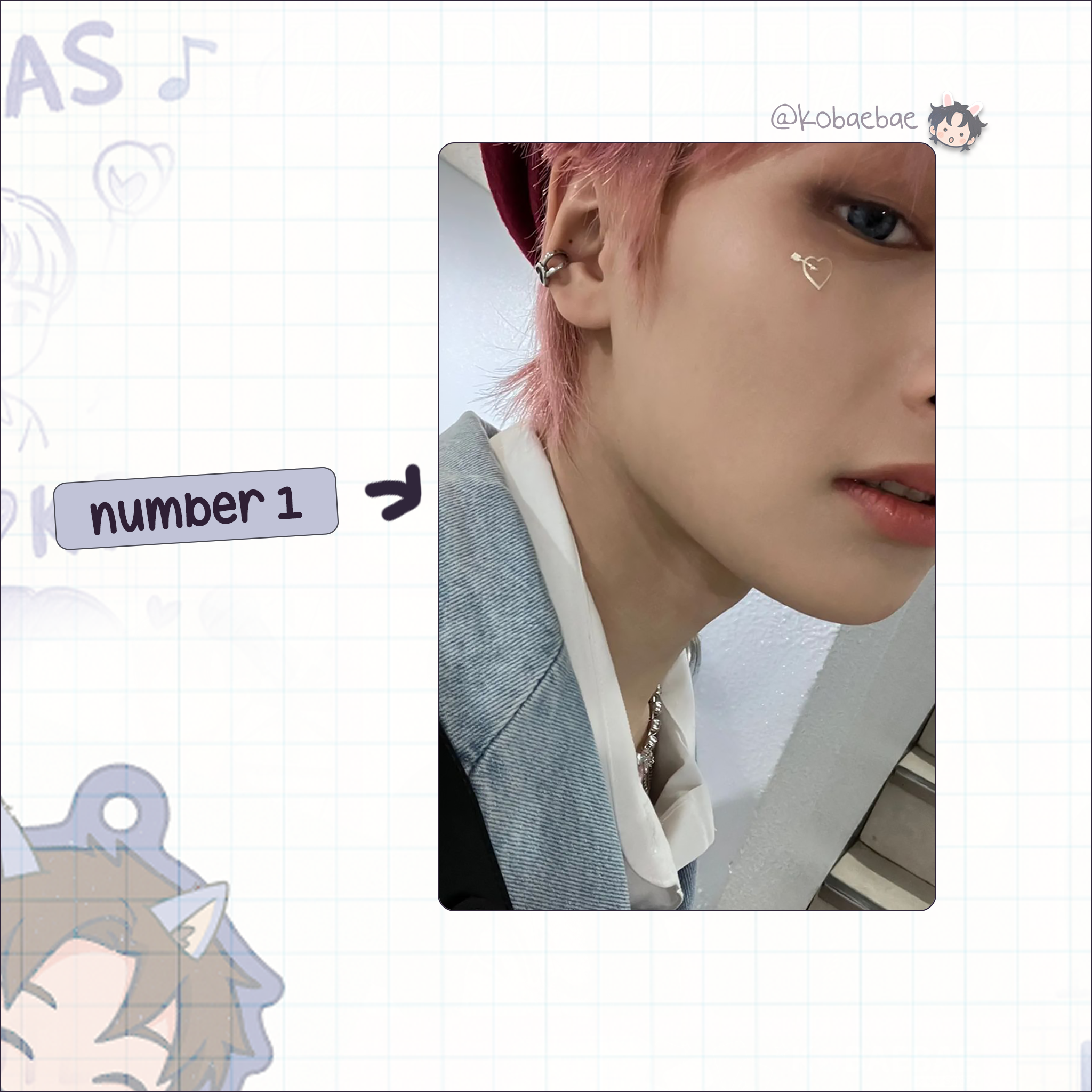 Skz (Stray Kids) - IN handmade photocards kpop inspired - Set 9