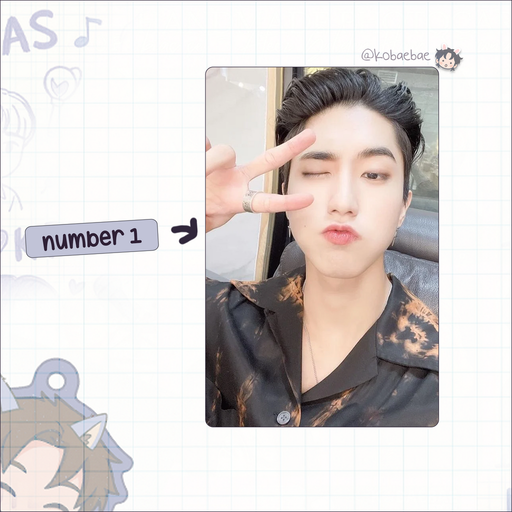 Skz - Han Handmade photocards kpop inspired - Bias set 5