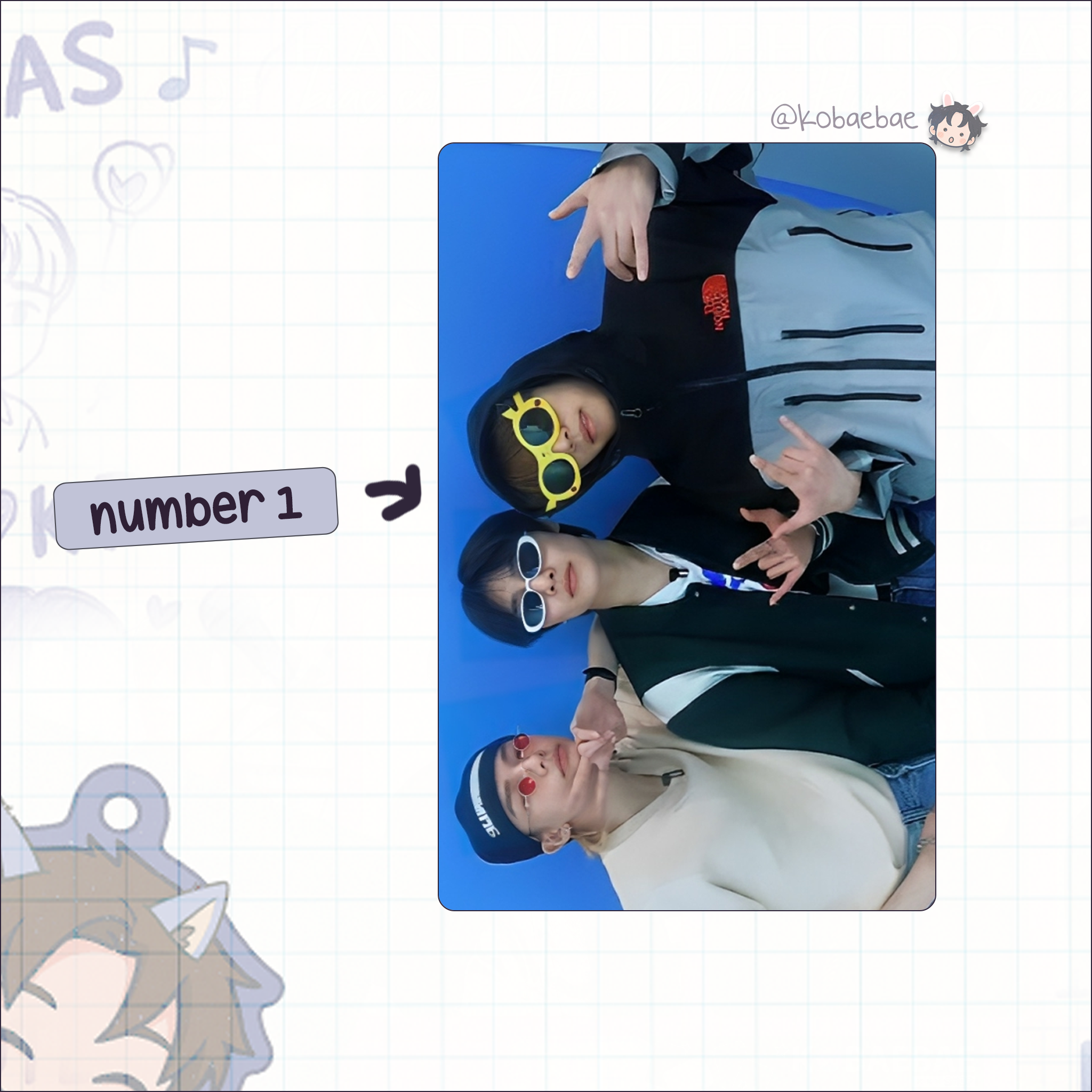 Stray Kids (Skz) - Ot8 Unit Handmade photocards kpop inspired - Bias set 3