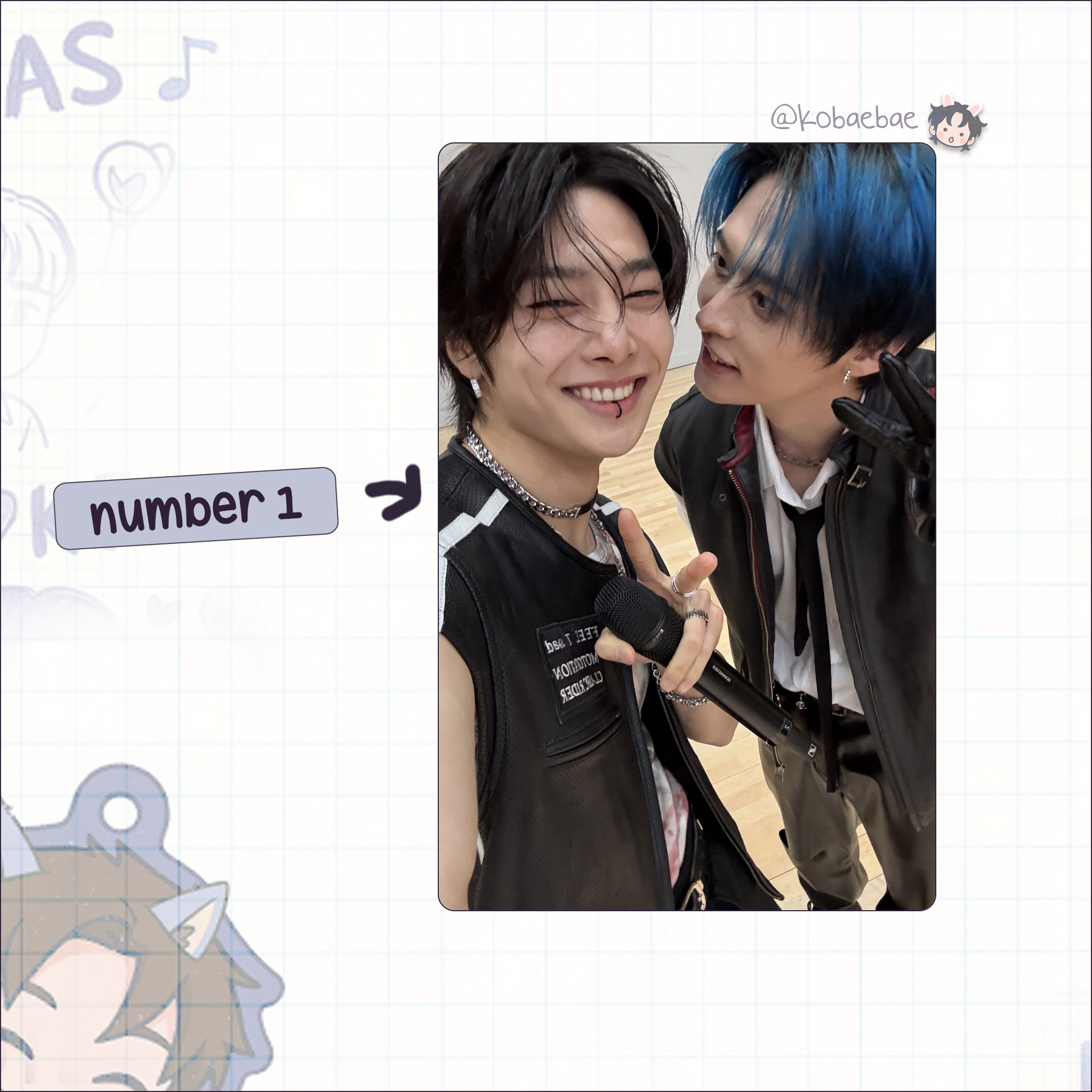 Stray Kids (Skz) - Ot8 Unit Handmade photocards kpop inspired - Bias set 1