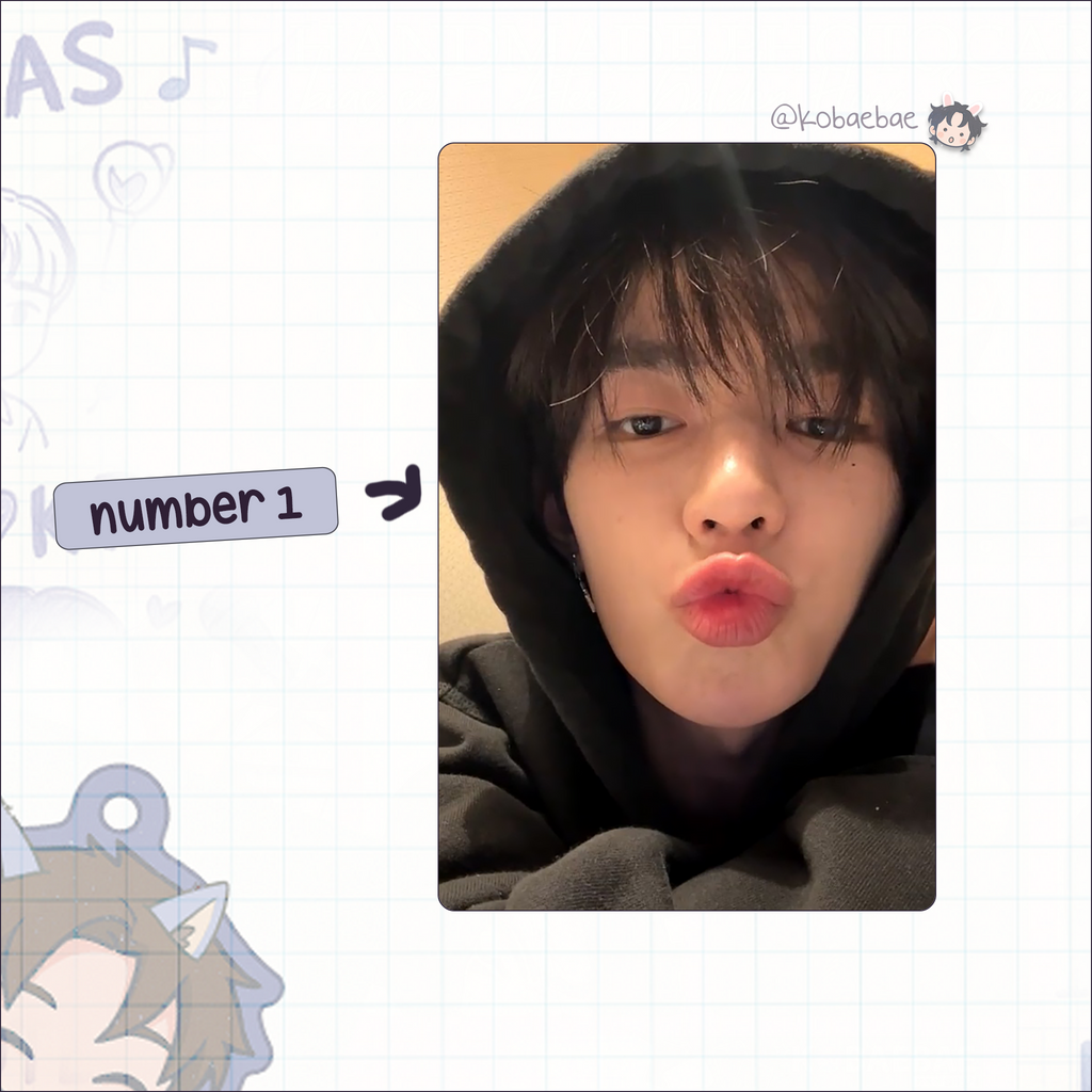 Zb1 - Hao handmade photocards kpop inspired - Set 2